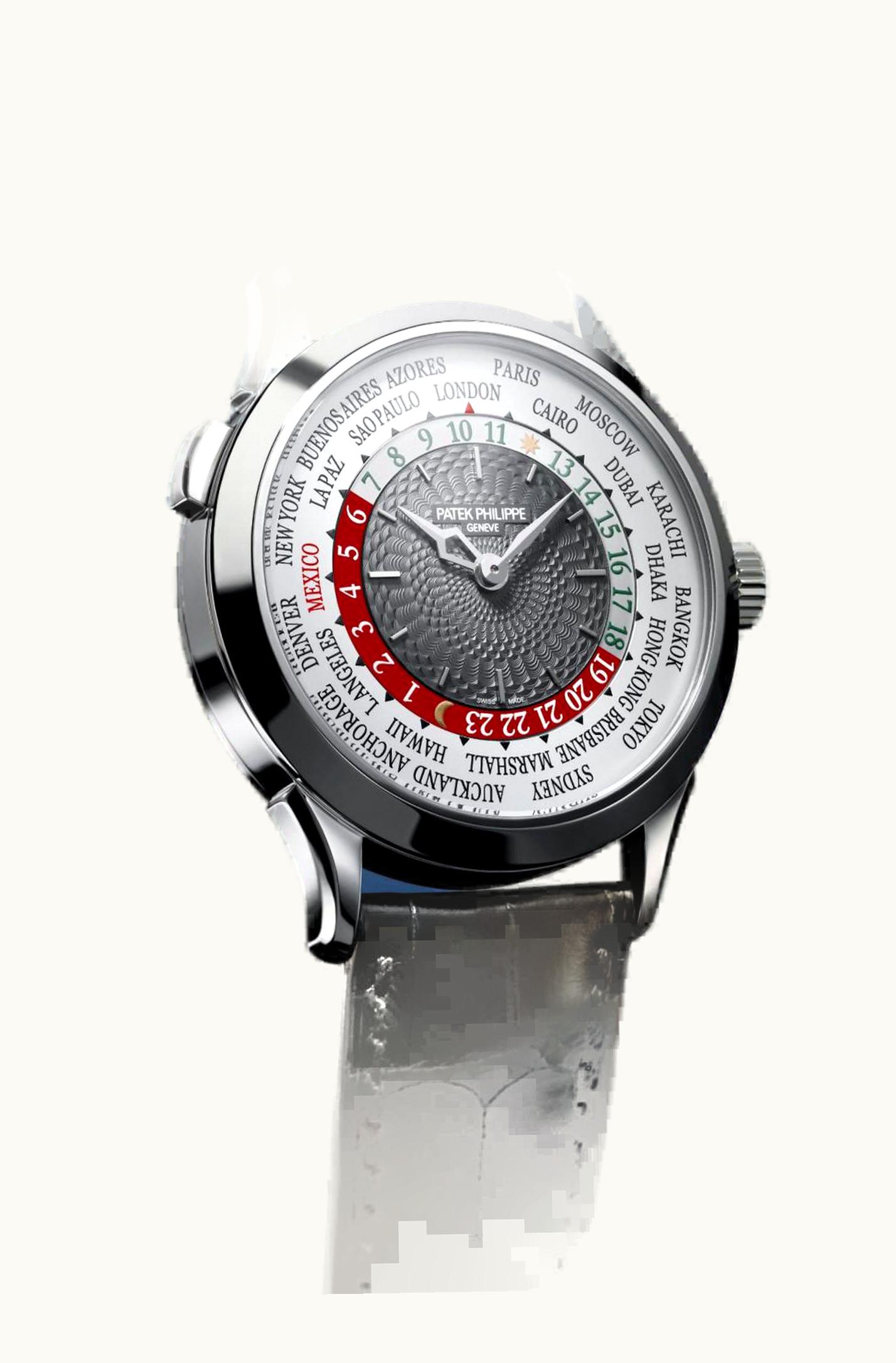 Patek Philippe World Time 5230 White Gold / Bahrain