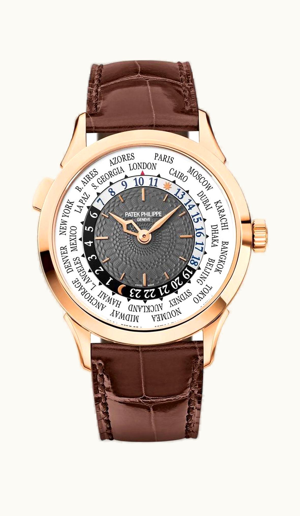 Patek Philippe World Time 5230R Rose Gold / Grey / Beijing