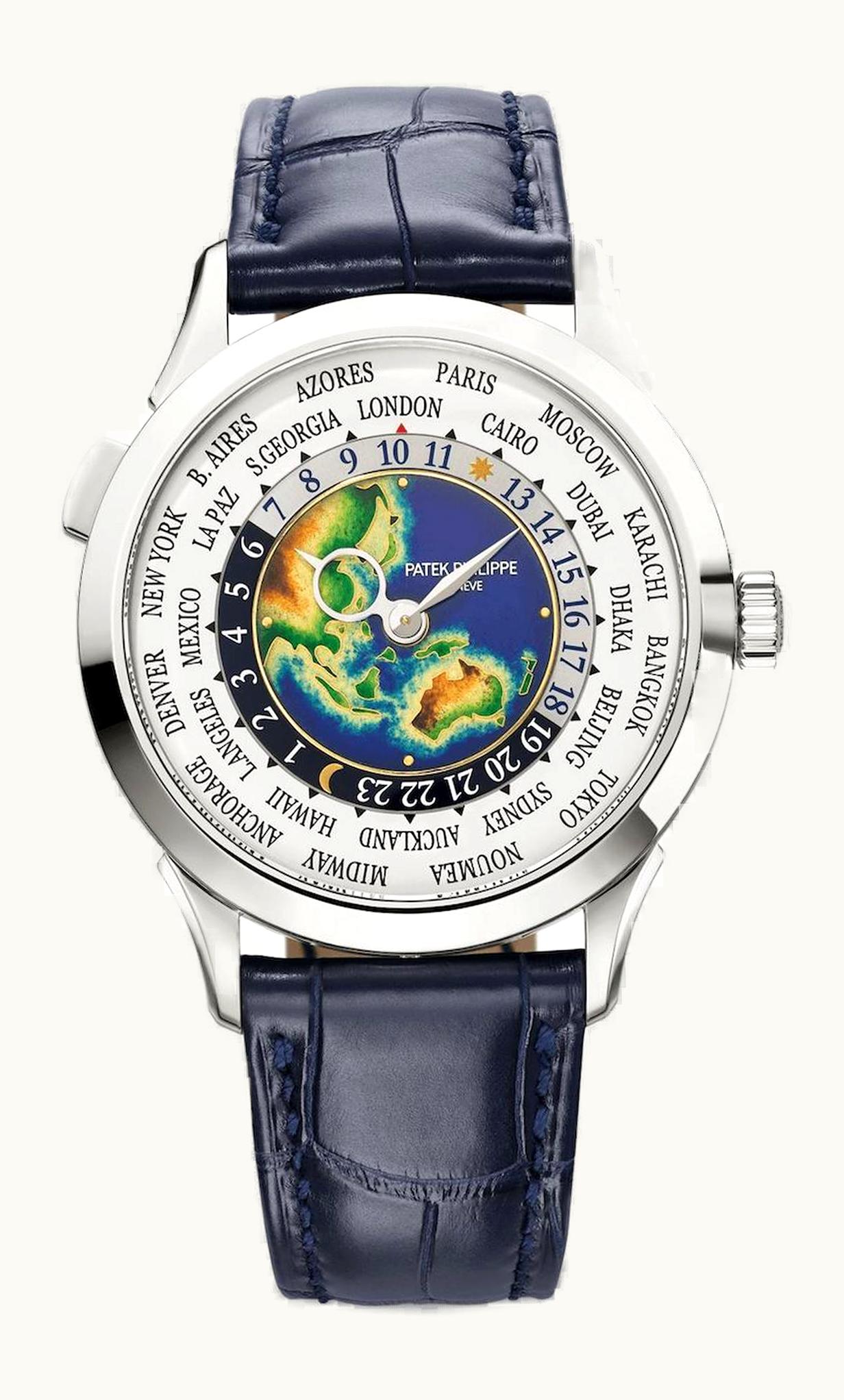 Patek Philippe World Time 5231 White Gold / Oceania & South-East Asia
