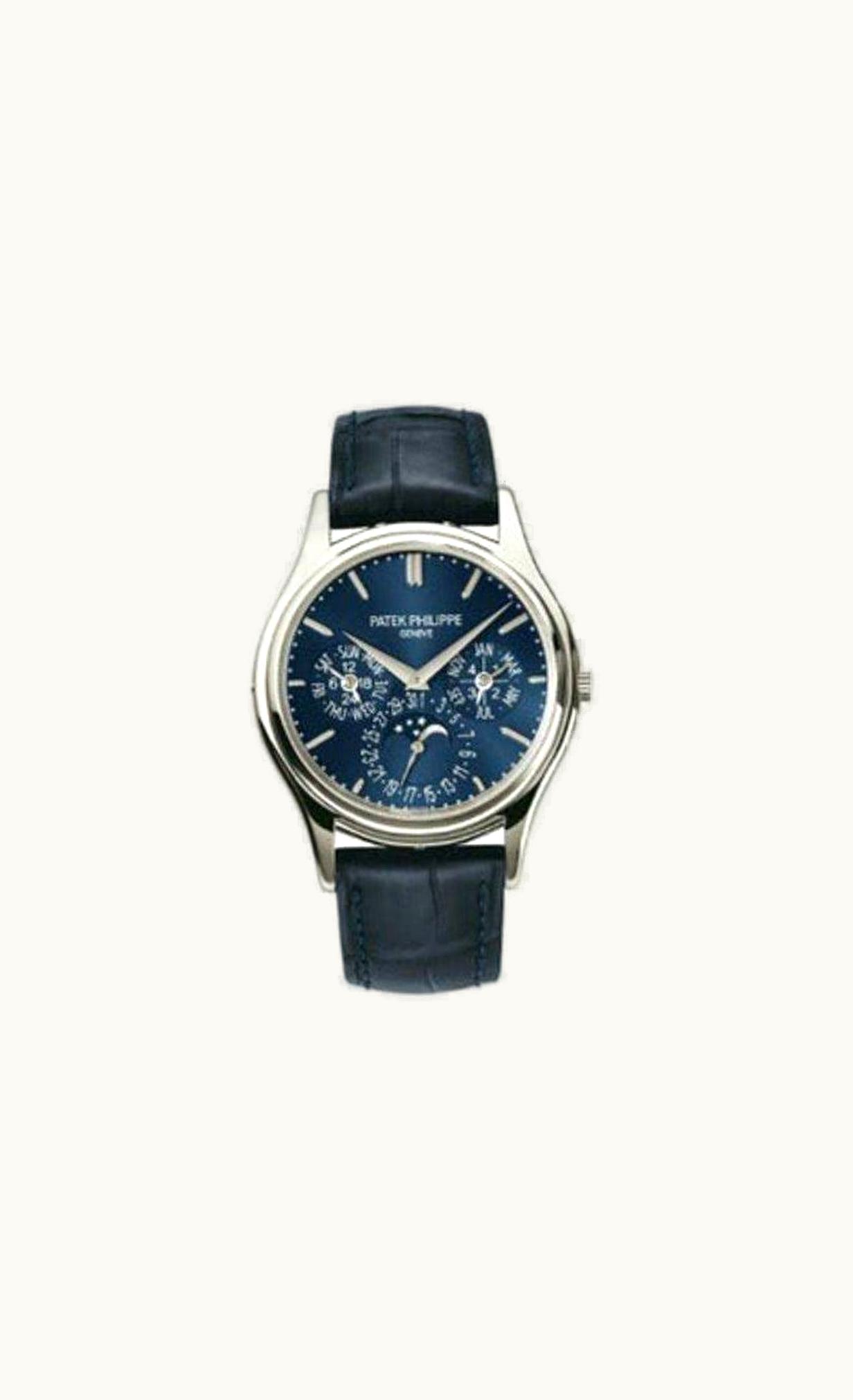 Patek Philippe Perpetual Calendar 5140 Platinum Blue