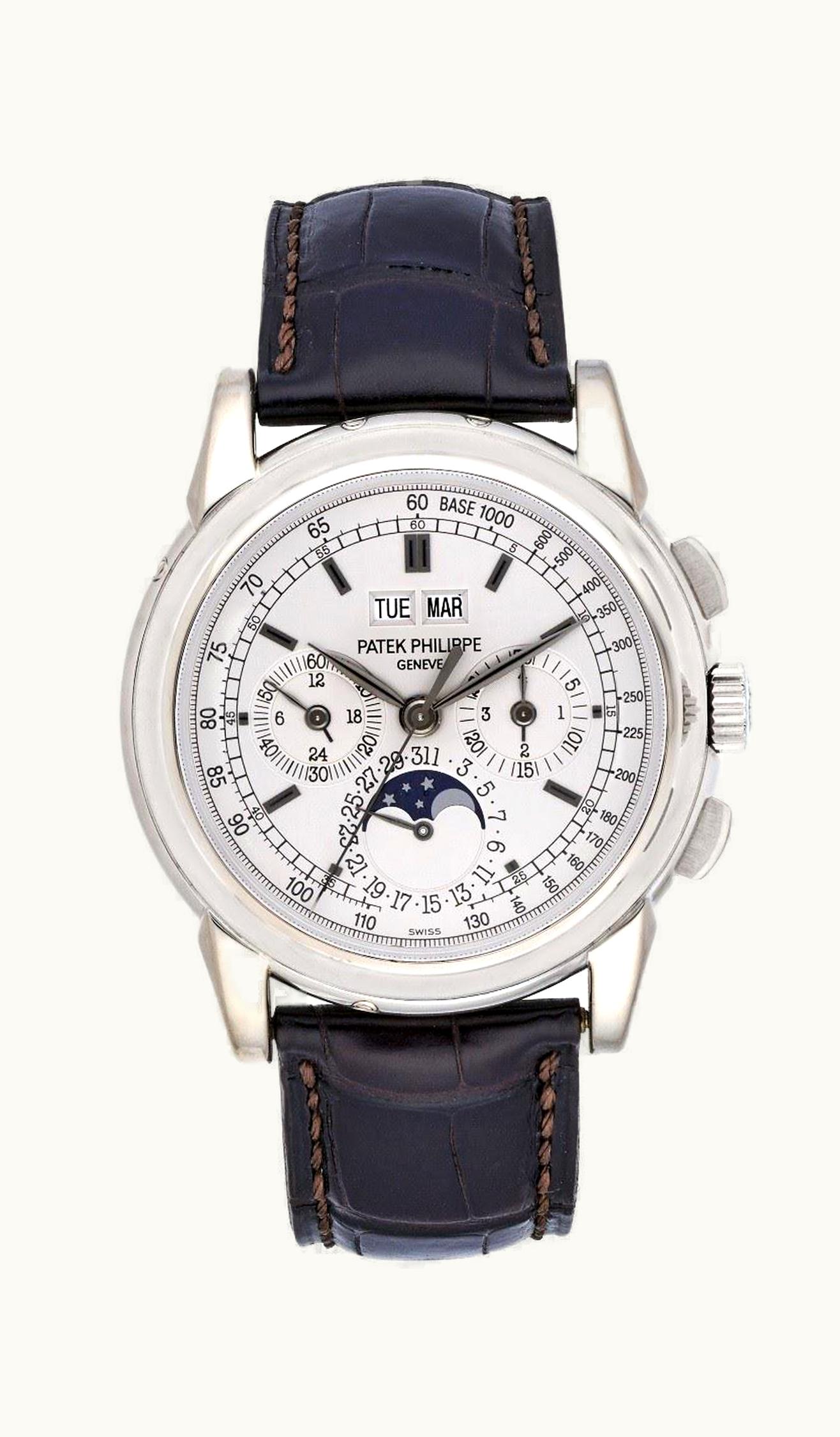 Patek Philippe Perpetual Calendar Chronograph 5970 White Gold London Exhibit