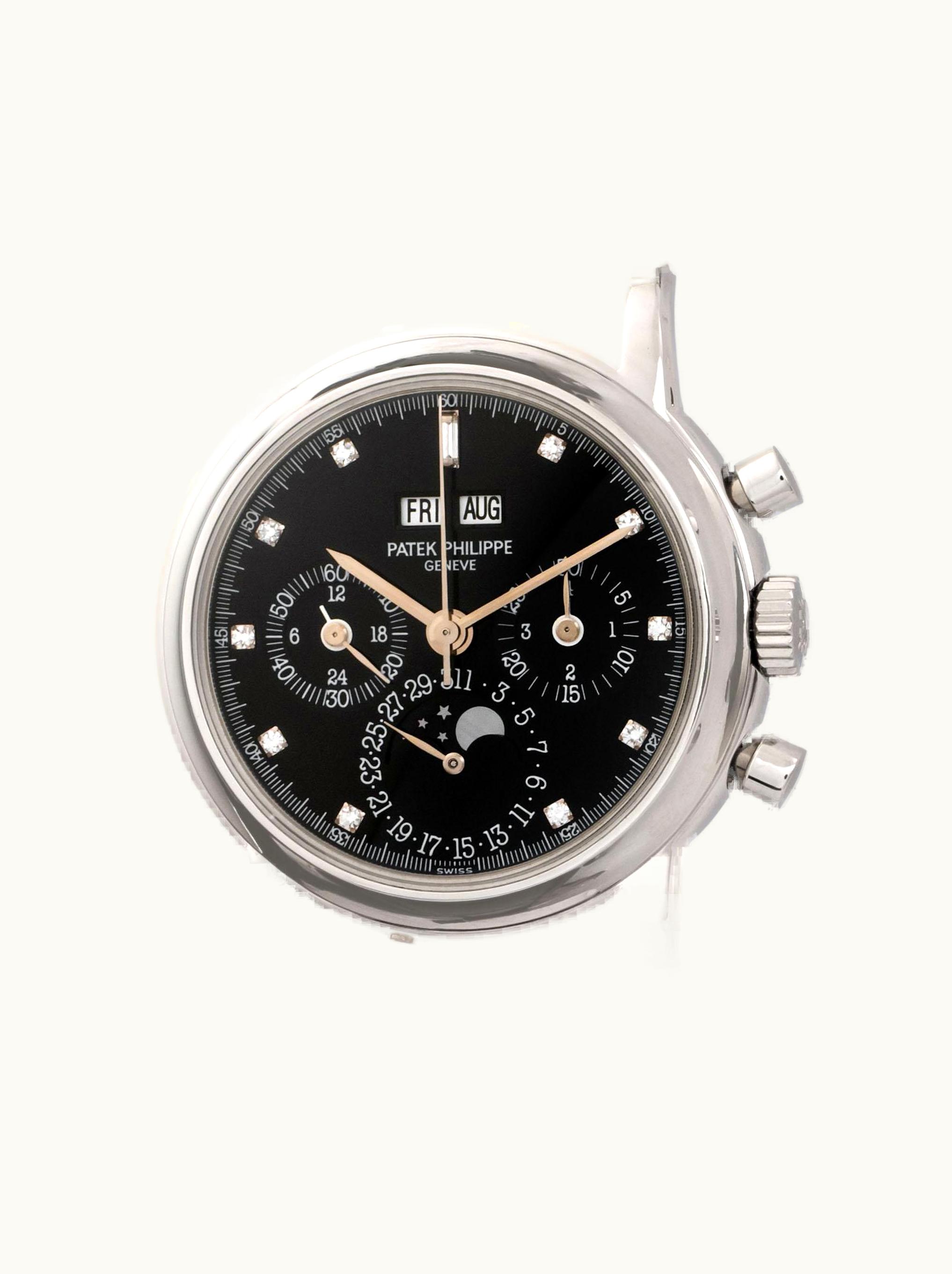 Patek Philippe Perpetual Calendar Chronograph 3970G Black Breguet