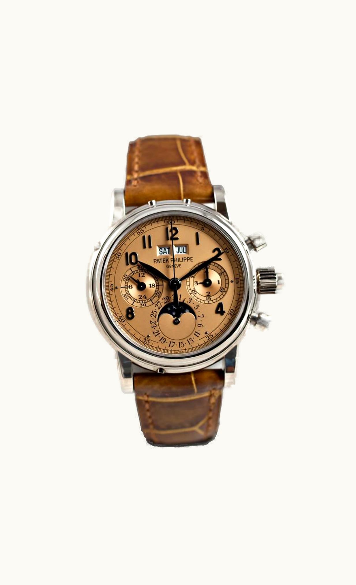 Patek Philippe Perpetual Calendar Split Seconds Chronograph 5004G Salmon