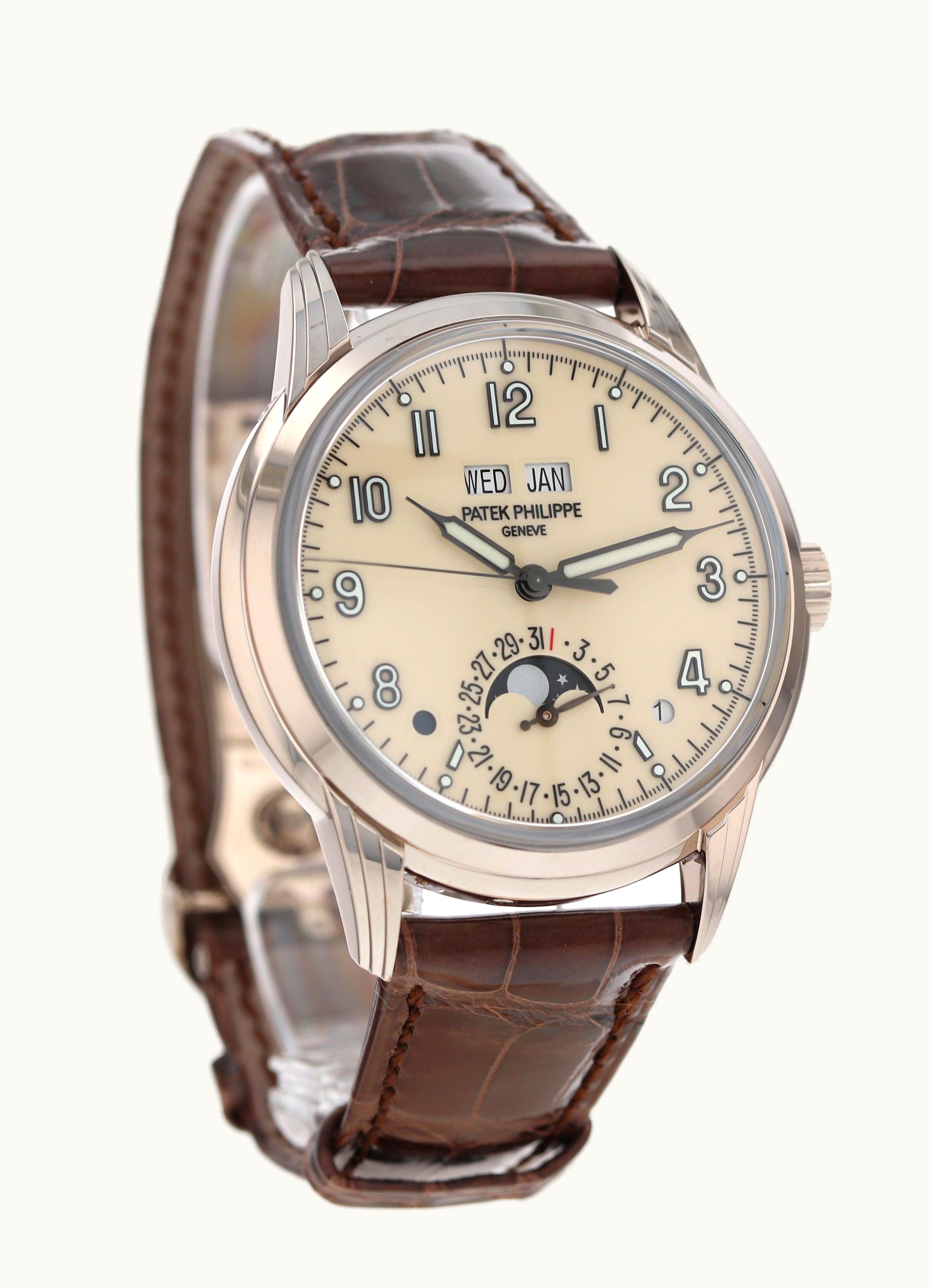 Patek Philippe Perpetual Calendar 5320 White Gold / Cream