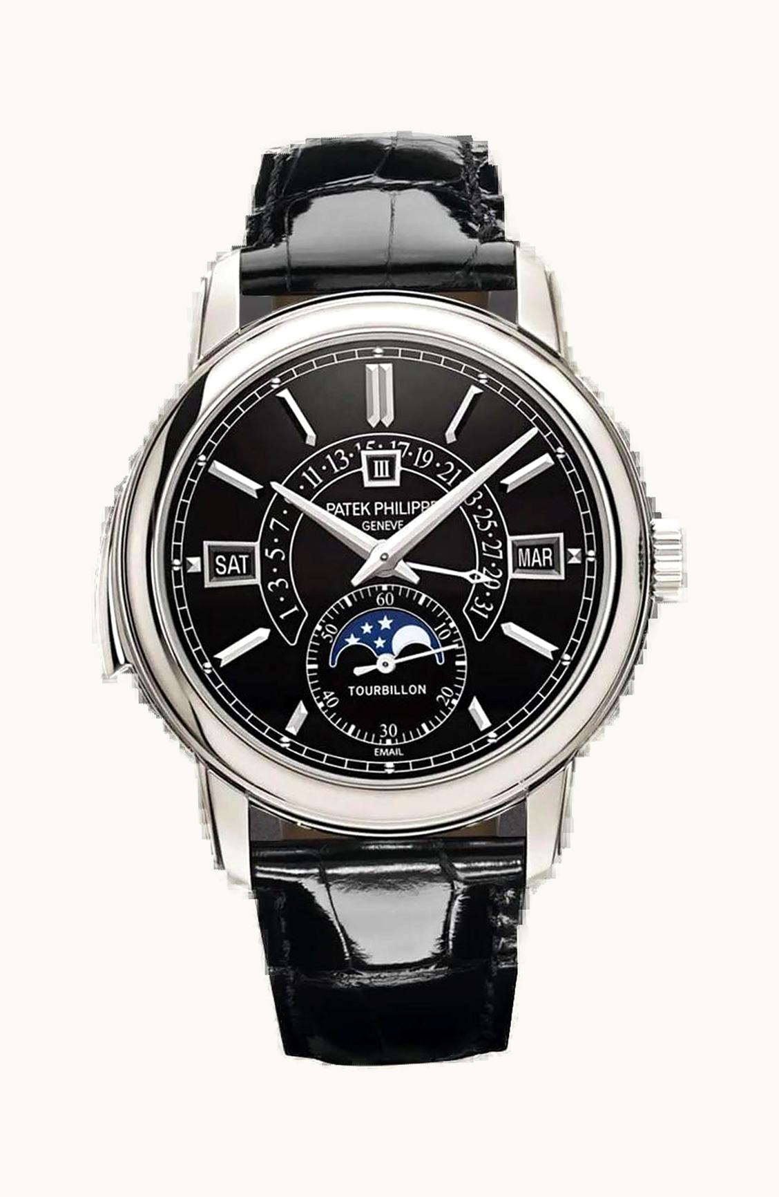 Patek Philippe Tourbillon Minute Repeater Perpetual Calendar 5316 Platinum / Black