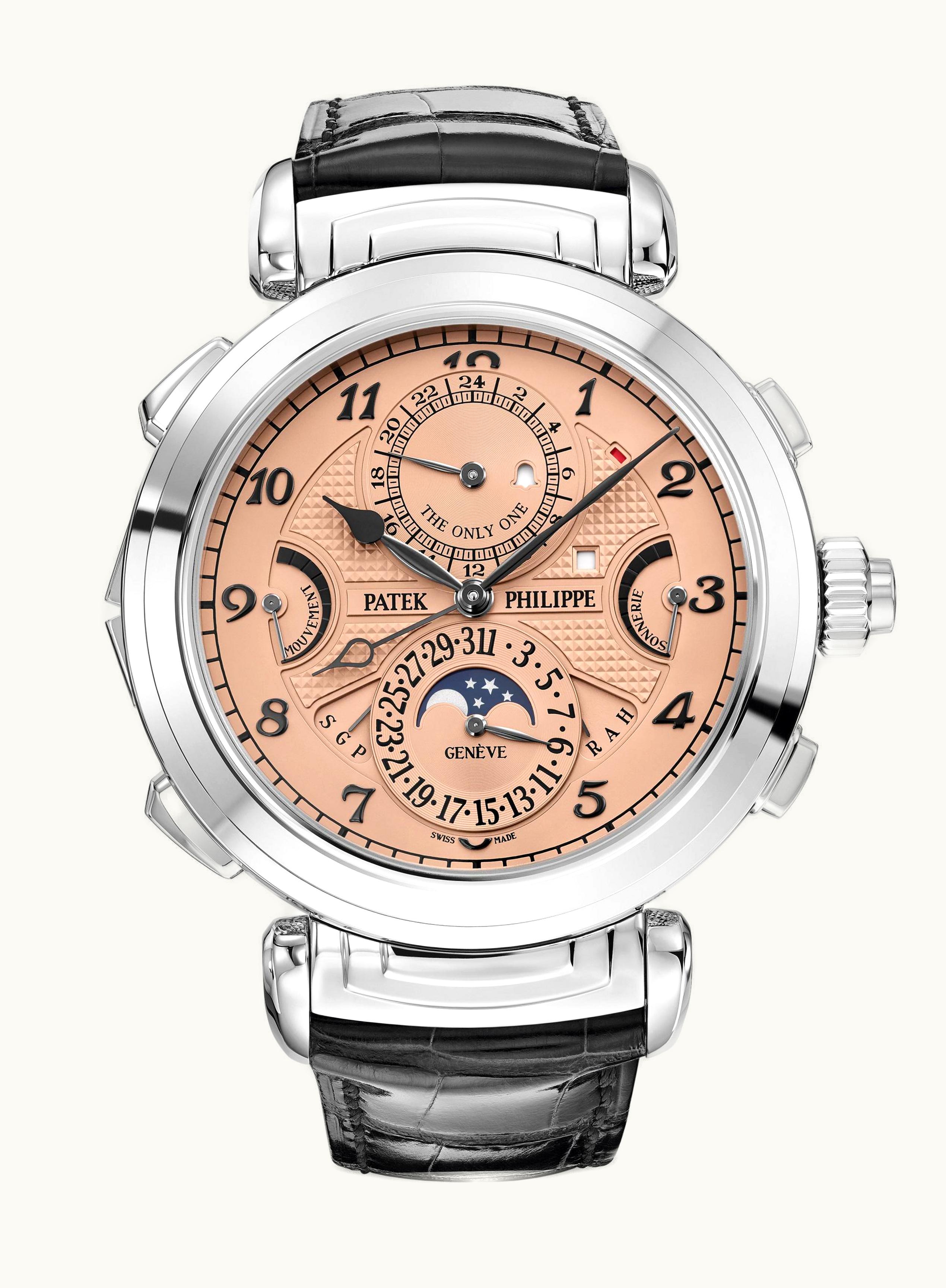 Patek Philippe Grandmaster Chime 6300 Stainless Steel / Salmon