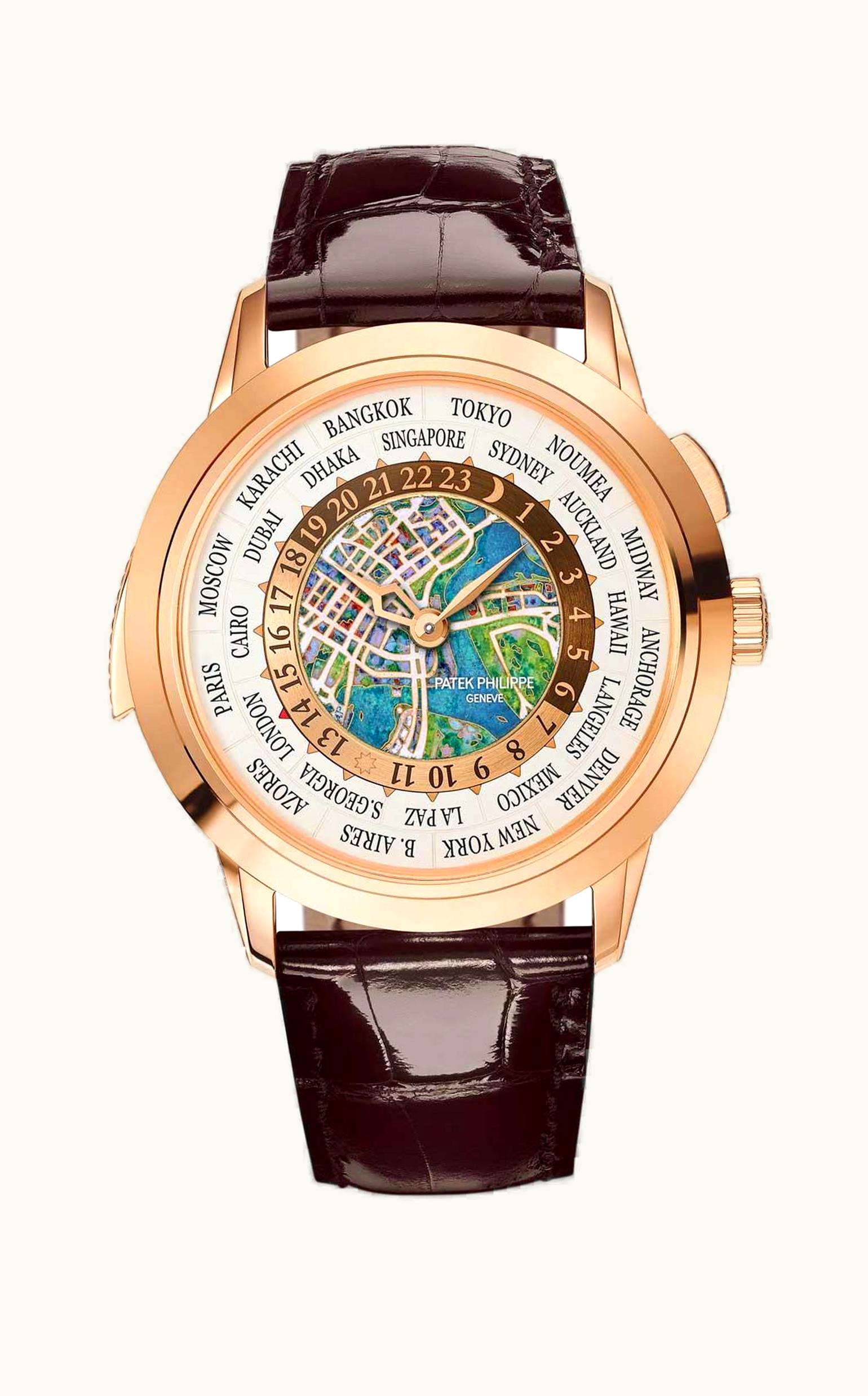 Patek Philippe World Time Minute Repeater Rose Gold / Singapore 2019