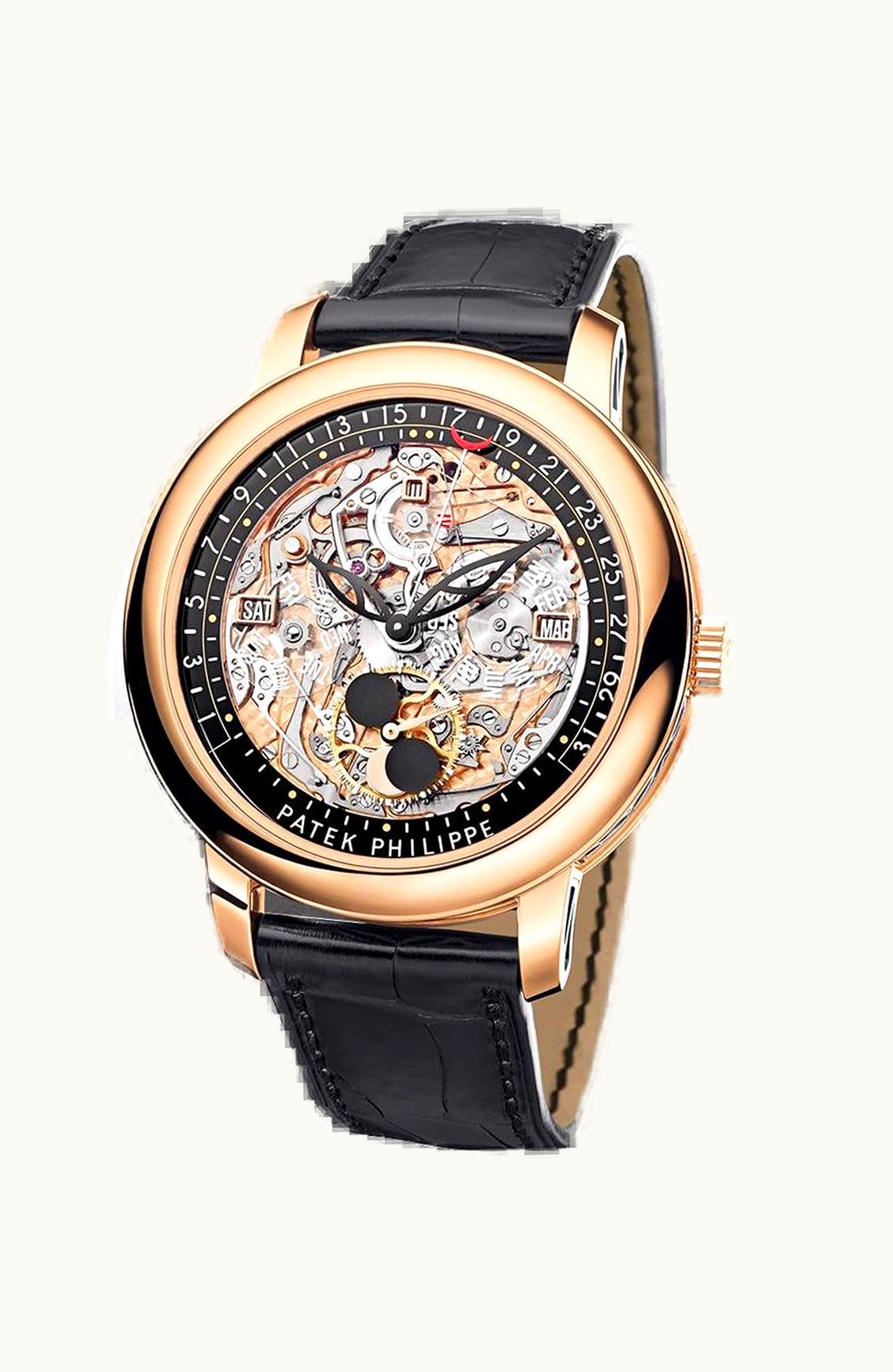 Patek Philippe Minute Repeater Perpetual Calendar 5304 Rose Gold / Skeleton