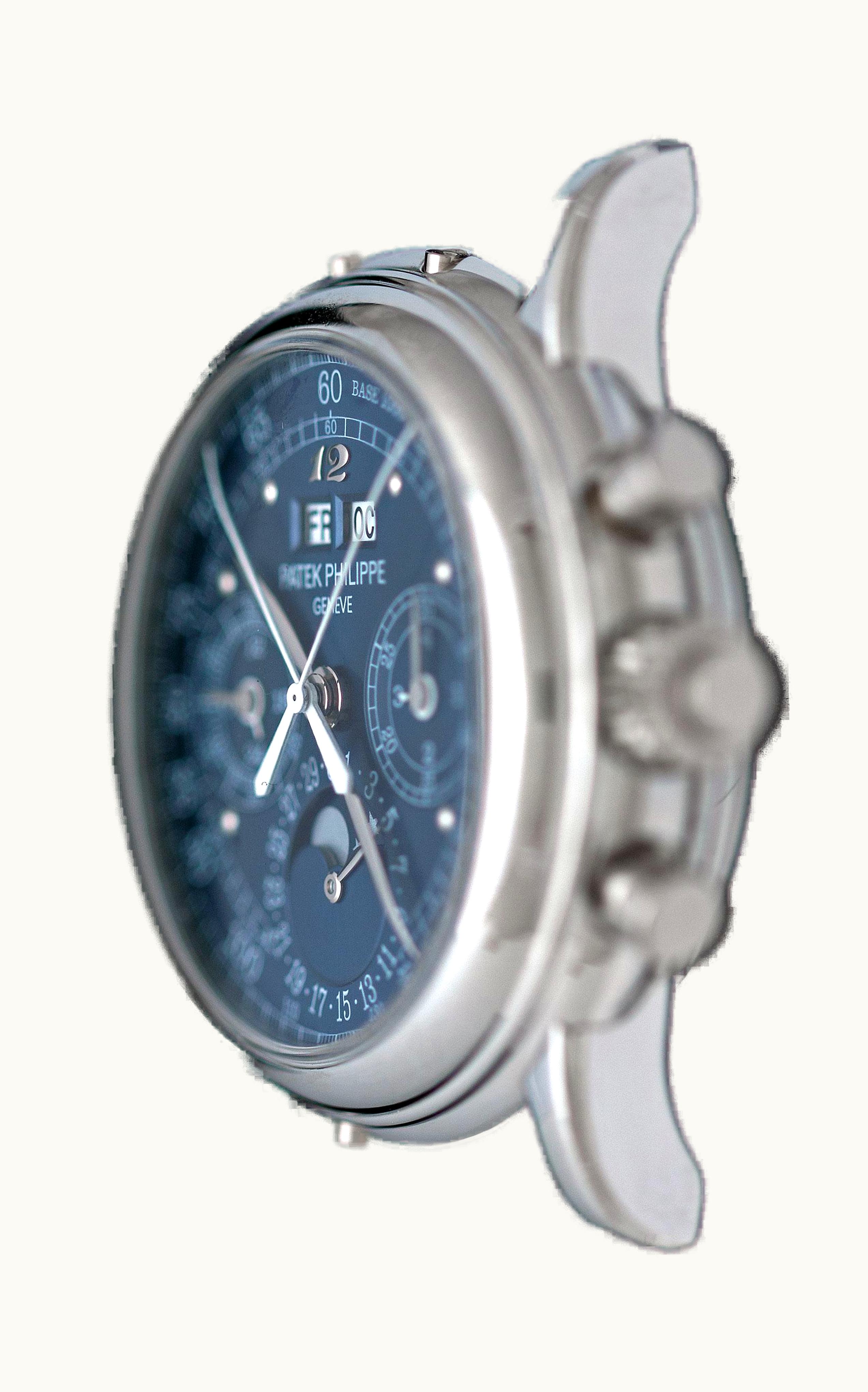 Patek Philippe Perpetual Calendar Split Seconds Chronograph 5004P Blue Eric Clapton