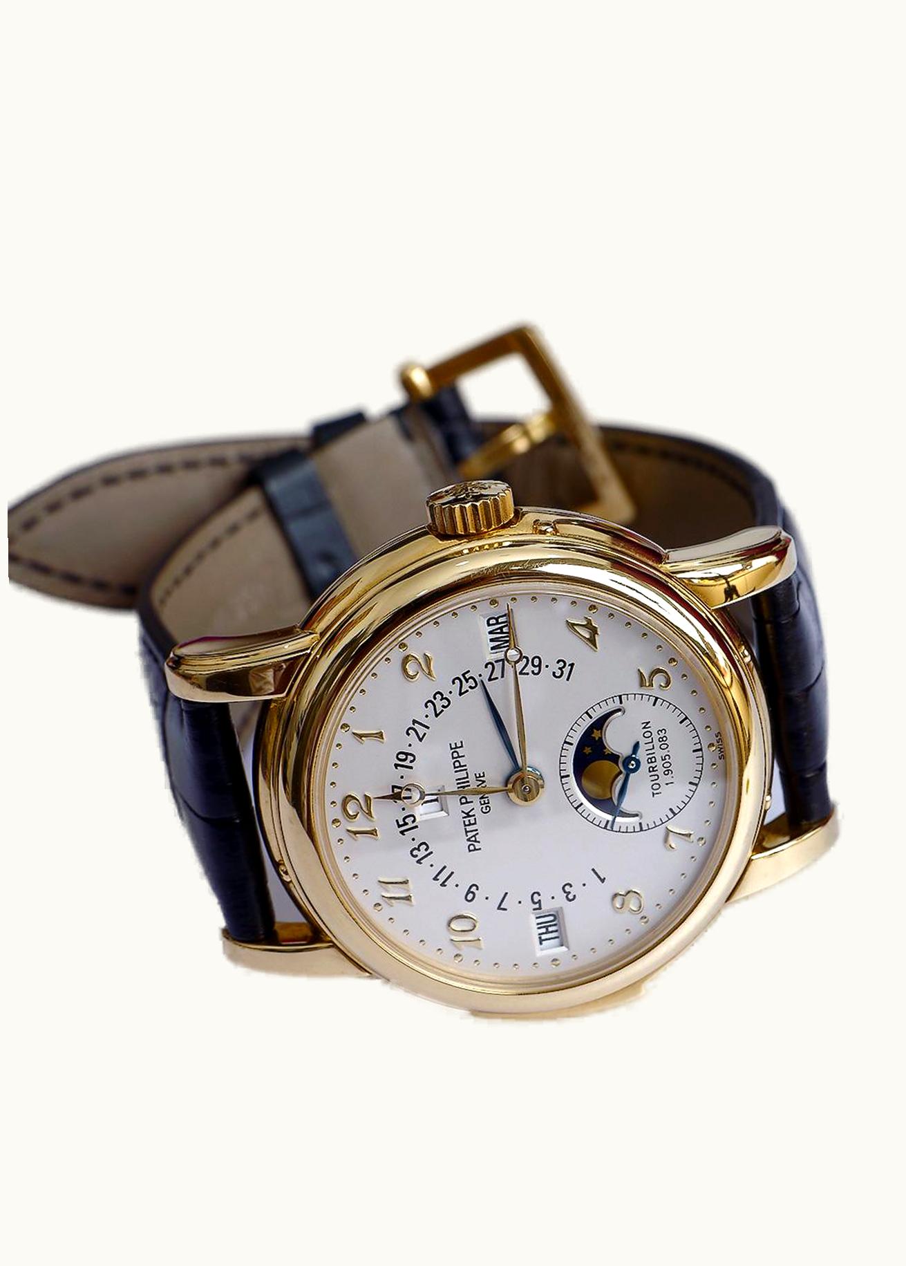 Patek Philippe Tourbillon Minute Repeater Perpetual Calendar 5016 Yellow Gold