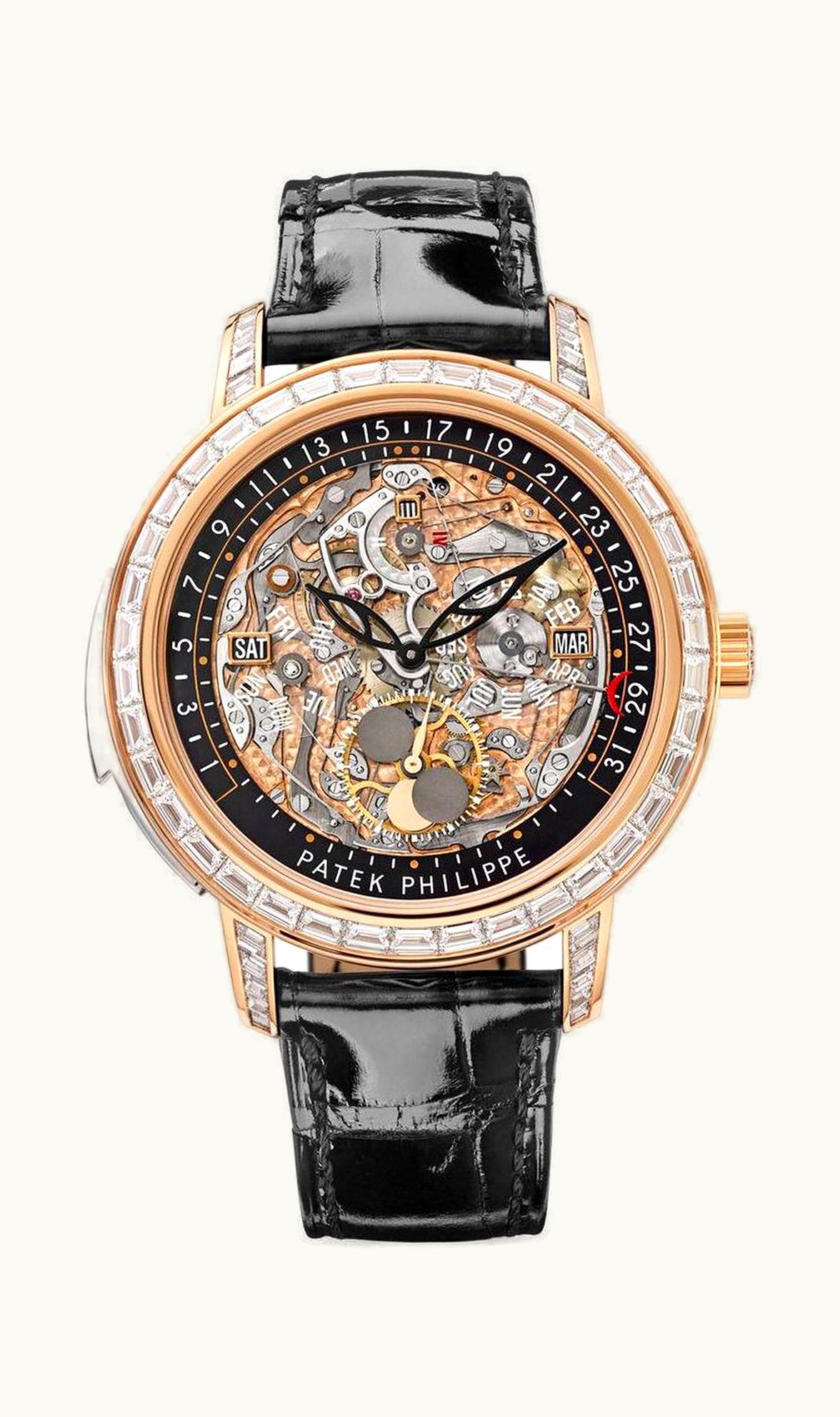 Patek Philippe Minute Repeater Perpetual Calendar 5304 Rose Gold / Skeleton