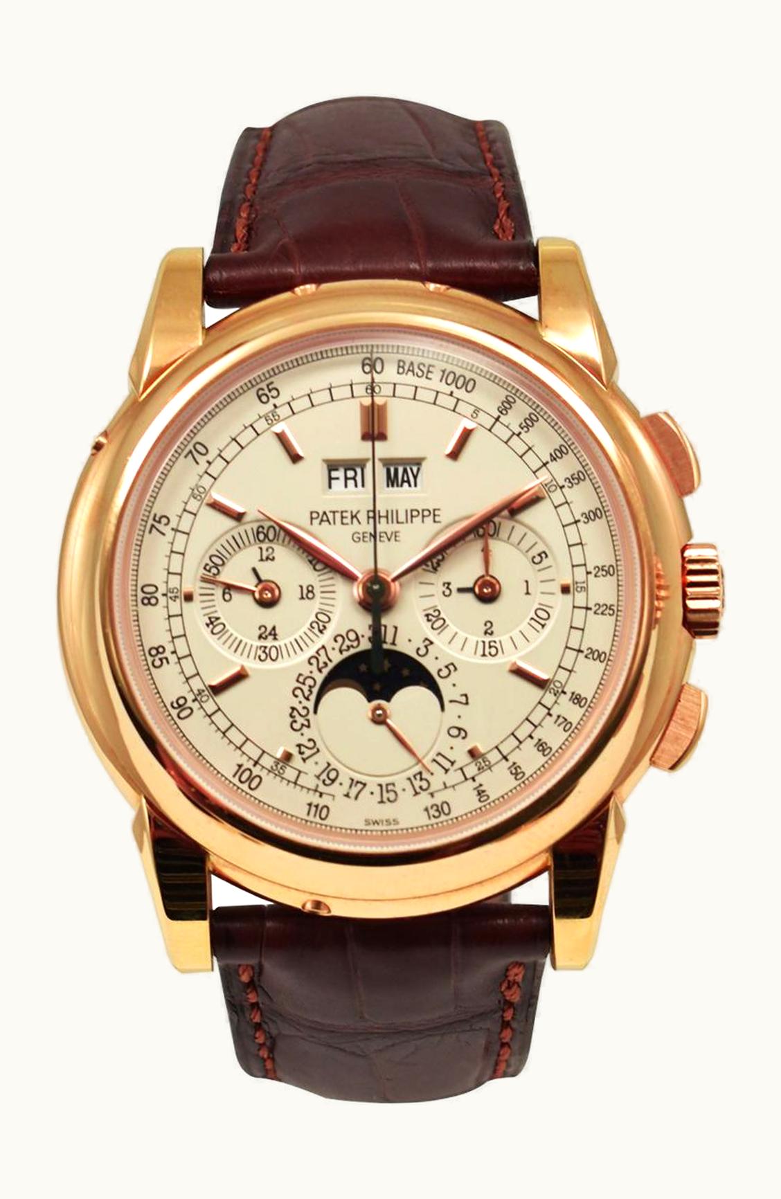 Patek Philippe Perpetual Calendar Chronograph 5970 Platinum / Pink