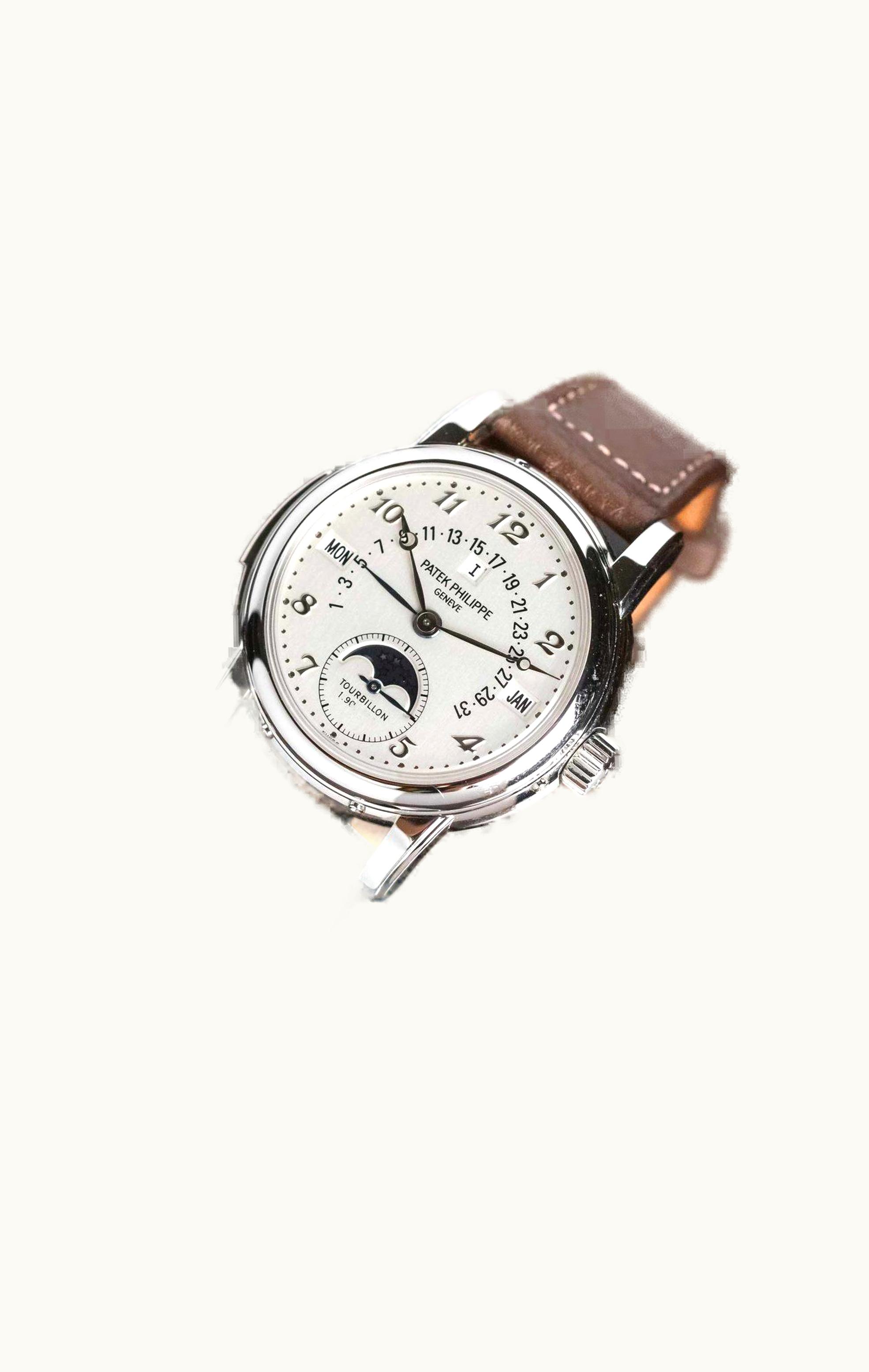 Patek Philippe Tourbillon Minute Repeater Perpetual Calendar 5016P Black Luminous