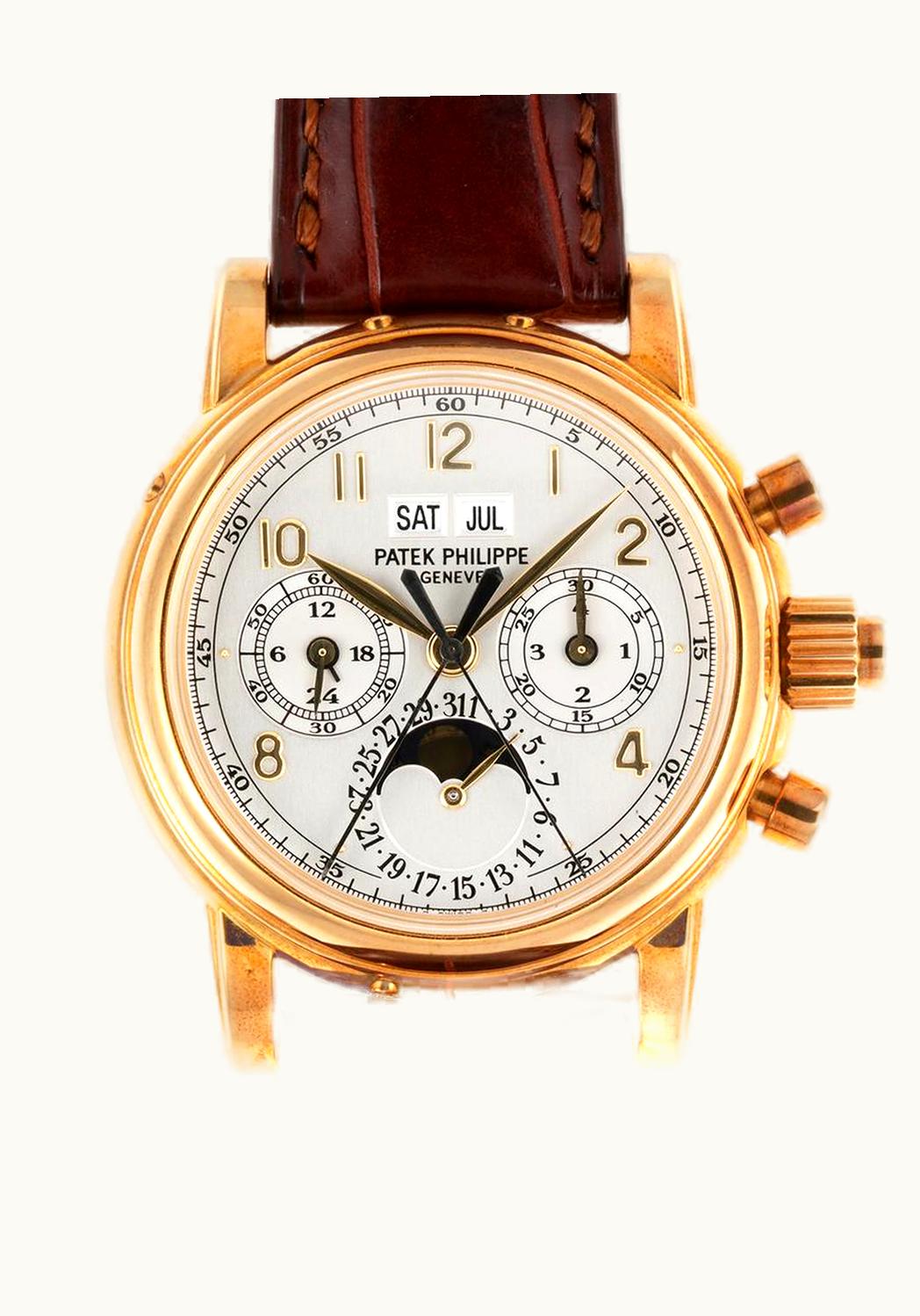 Patek Philippe Perpetual Calendar Split Seconds Chronograph 5004P Blue