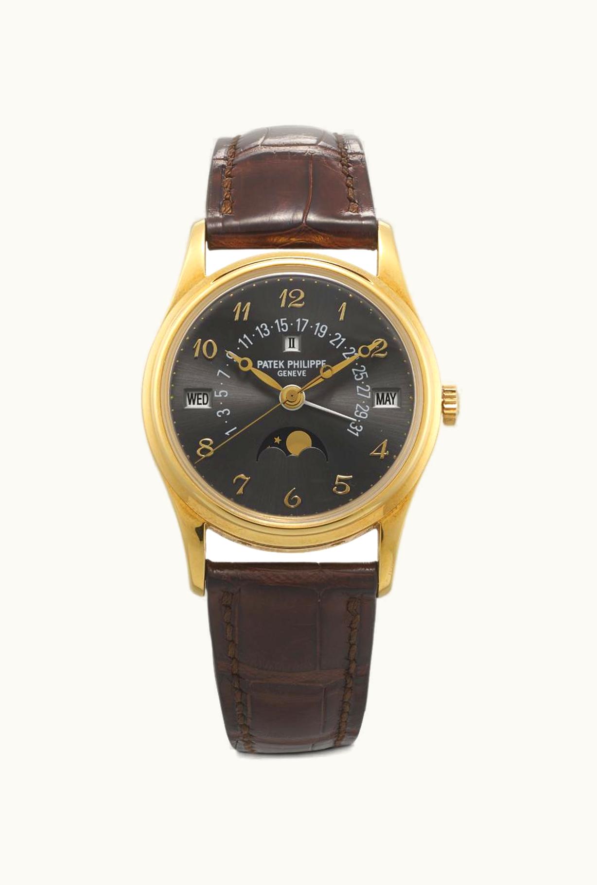 Patek Philippe Perpetual Calendar 5050 Yellow Gold / Slate Breguet