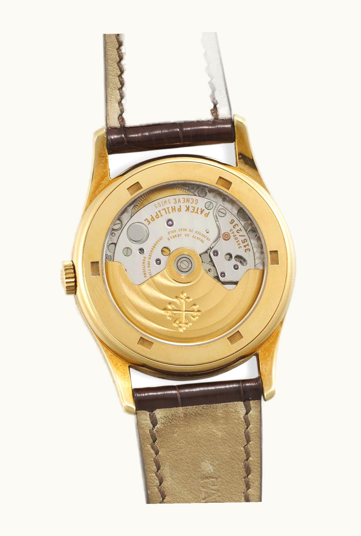 Patek Philippe Perpetual Calendar 5050 Yellow Gold / Silver Breguet