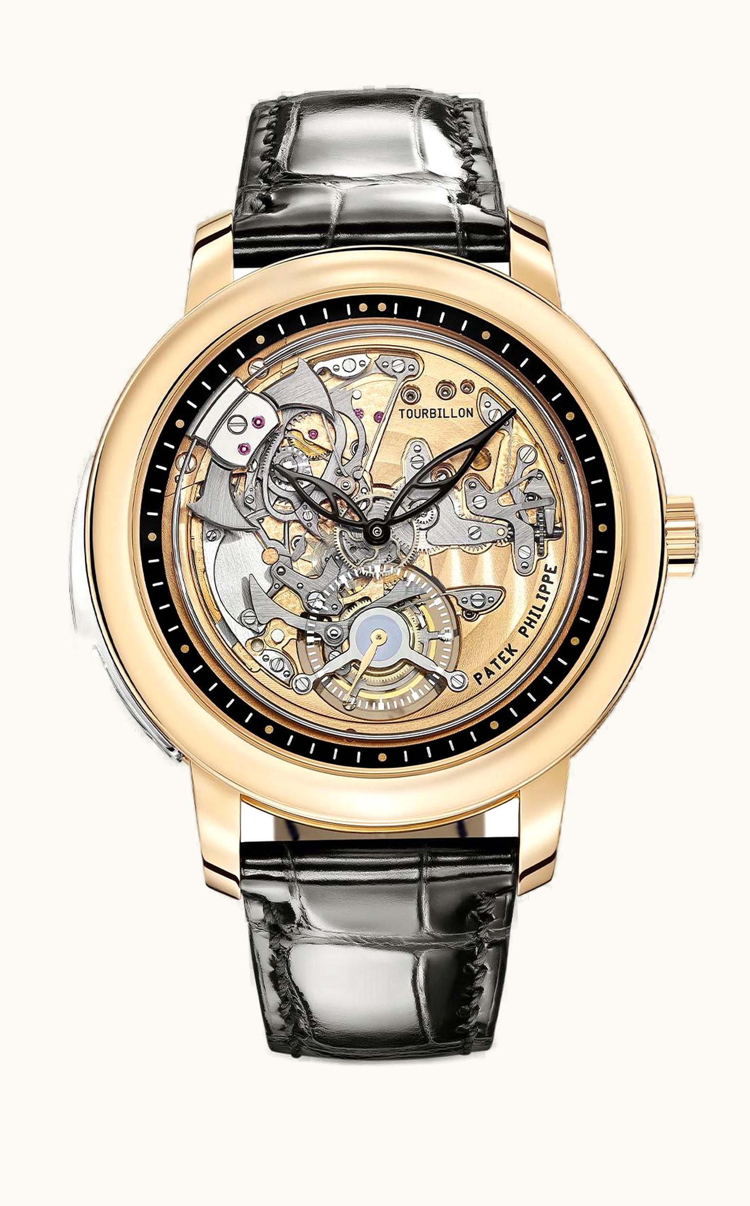 Patek Philippe Tourbillon Minute Repeater 5303R Rose Gold / Skeleton