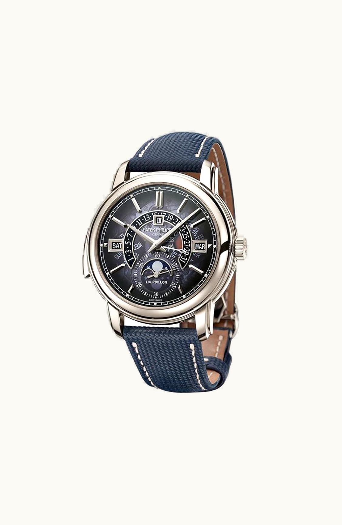Patek Philippe Tourbillon Minute Repeater Perpetual Calendar 5316 Platinum / Blue Sapphire