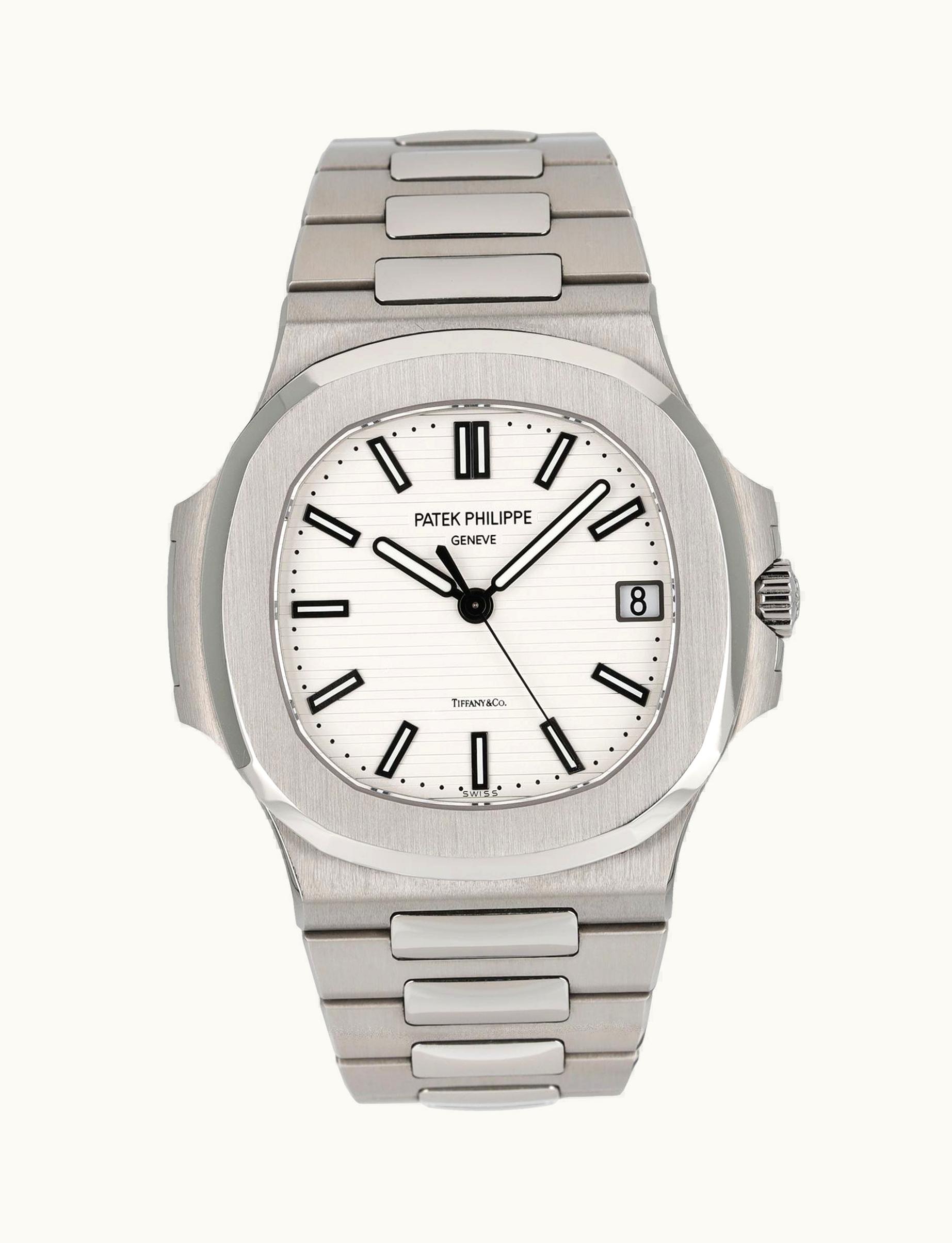 Patek Philippe Nautilus 5711 Stainless Steel / White