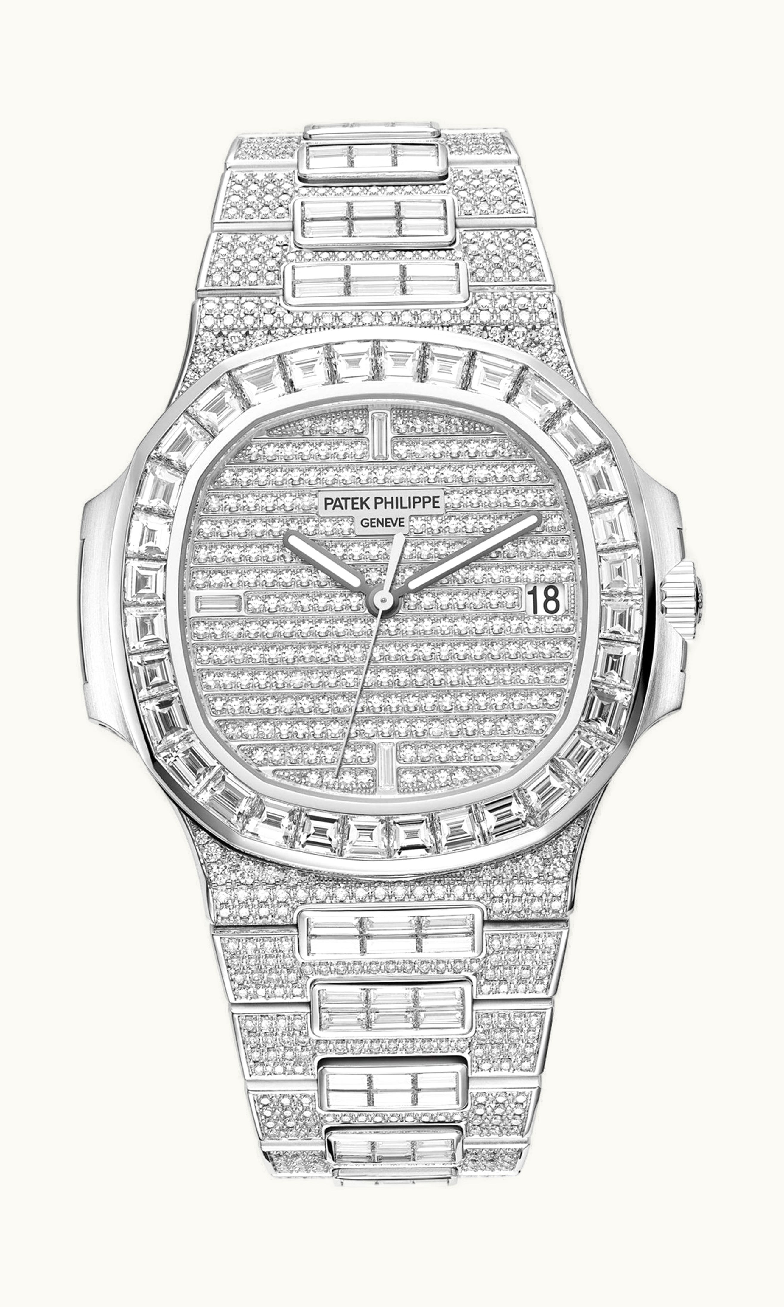 Patek Philippe Nautilus 5719 White Gold / Diamonds