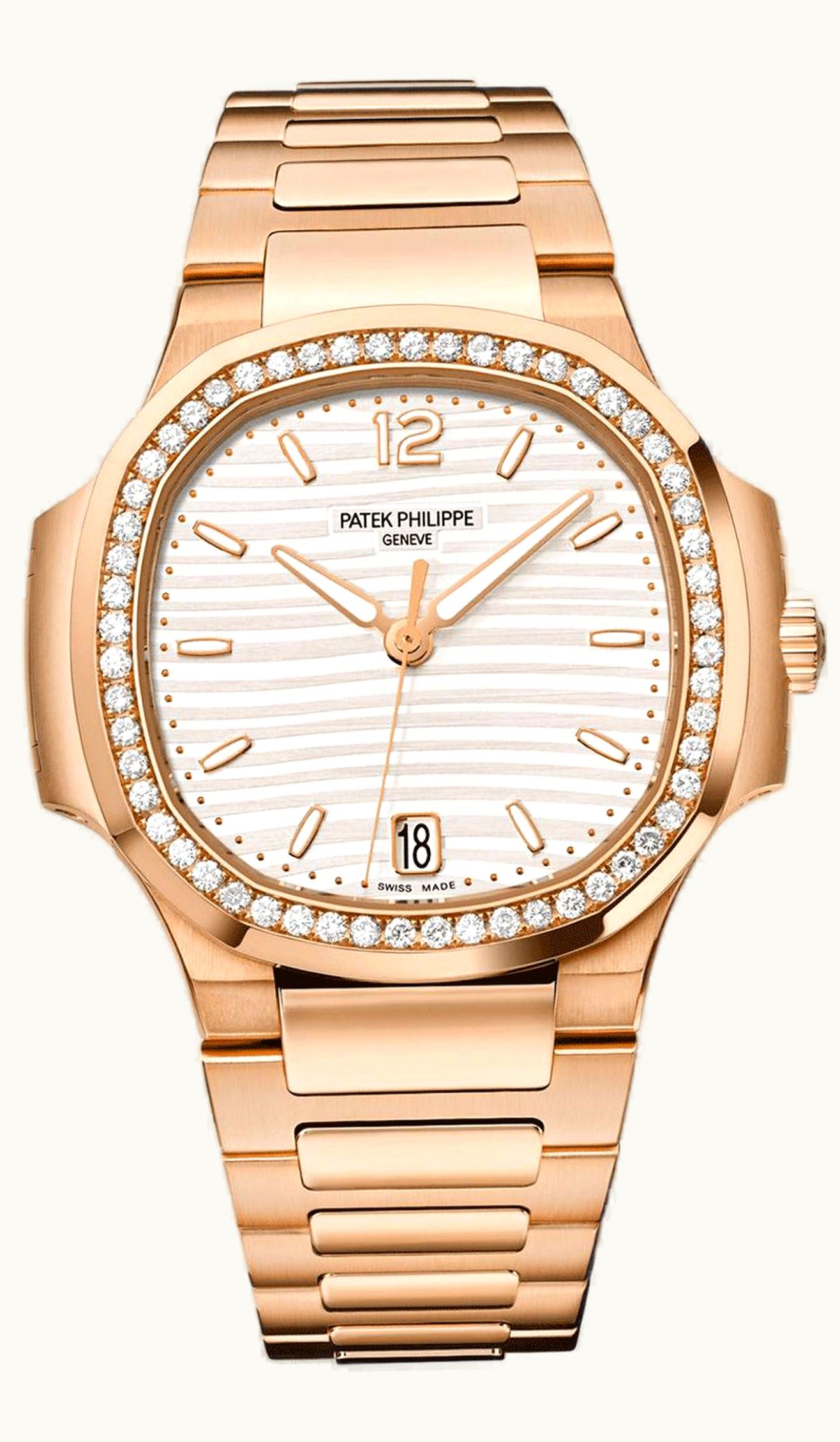 Patek Philippe Nautilus 7118 Rose Gold / Silver