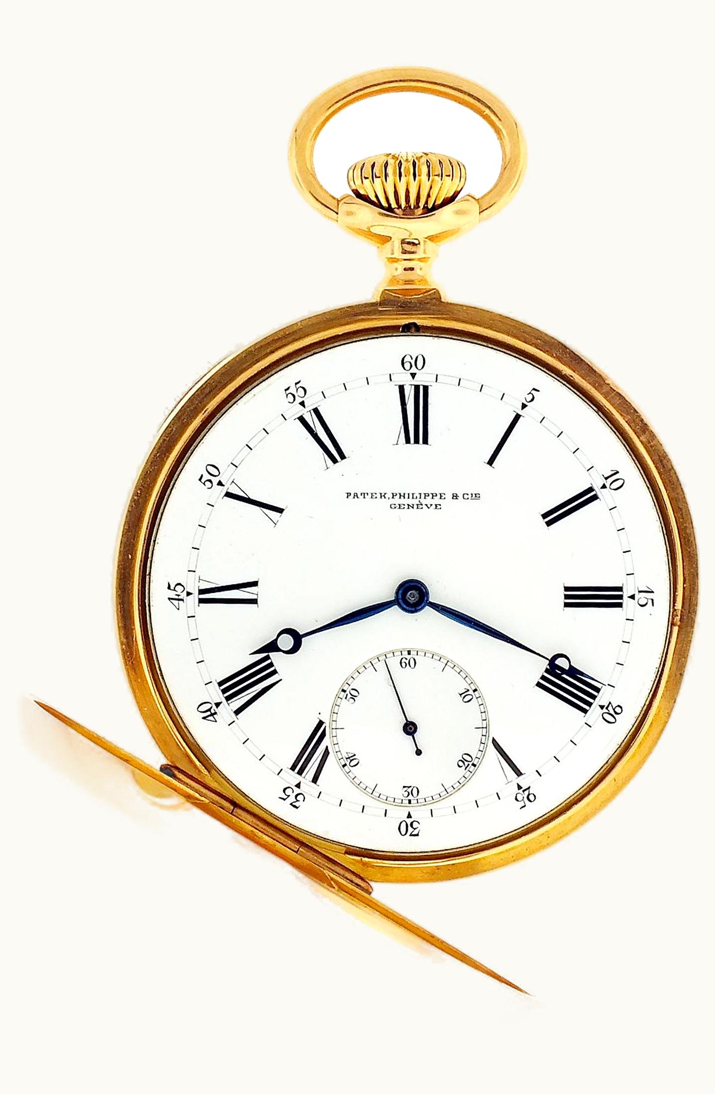Patek Philippe Pocket Watch Lepine White Gold / Manhattan-Brooklyn