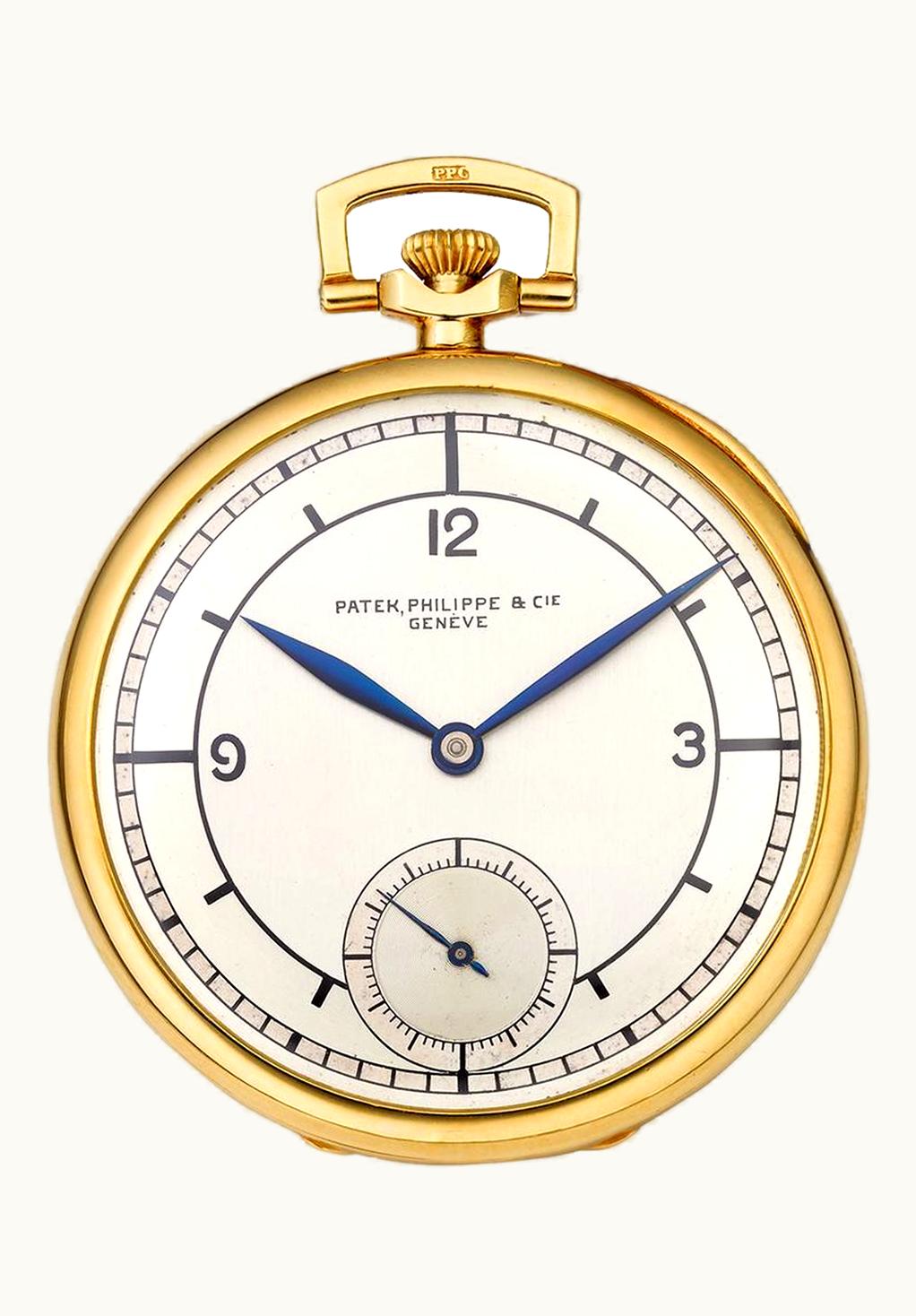 Patek Philippe Pocket Watch Lepine Yellow Gold / Tudor Rose