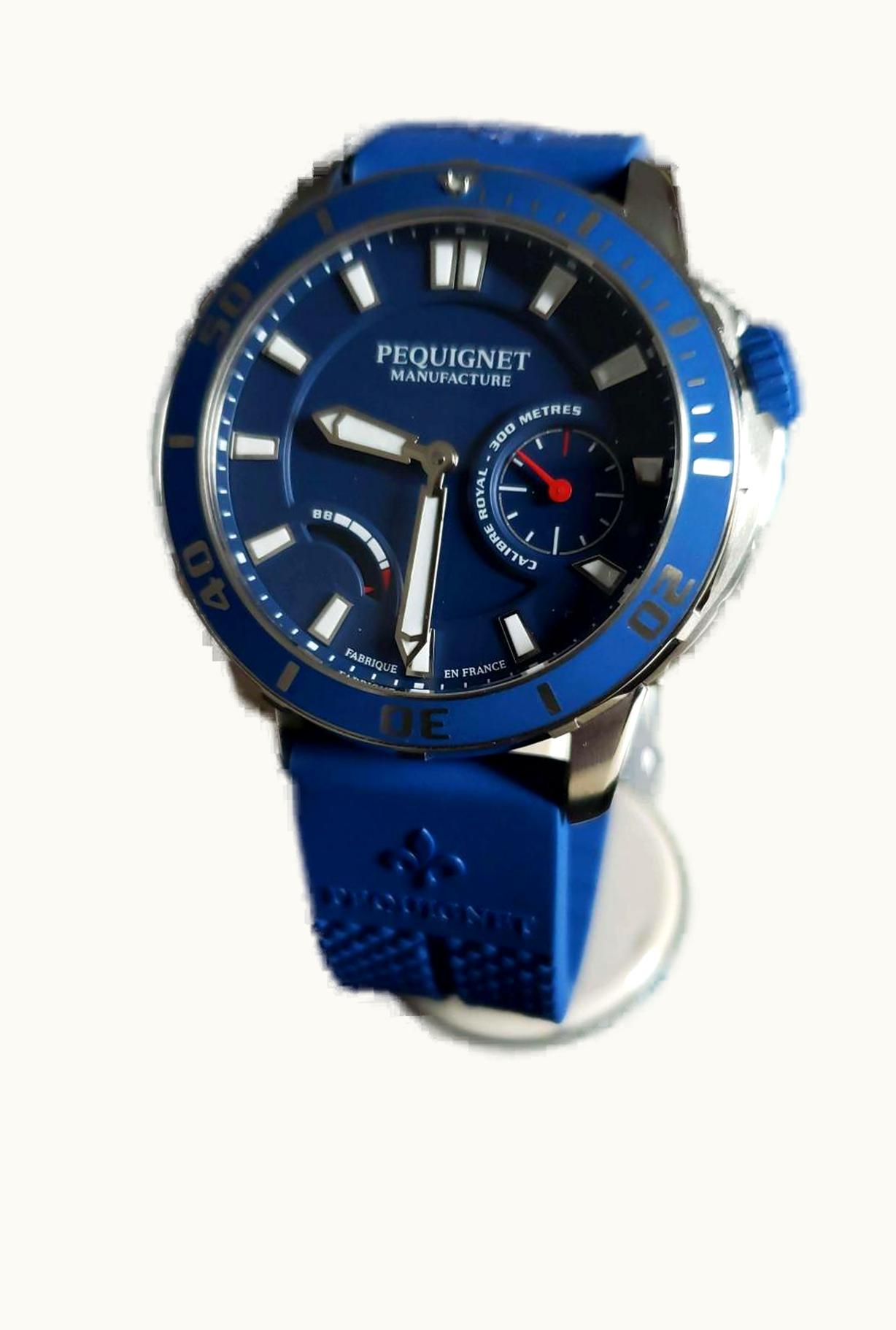 Pequignet Royale 300 Blue-Black / Rubber