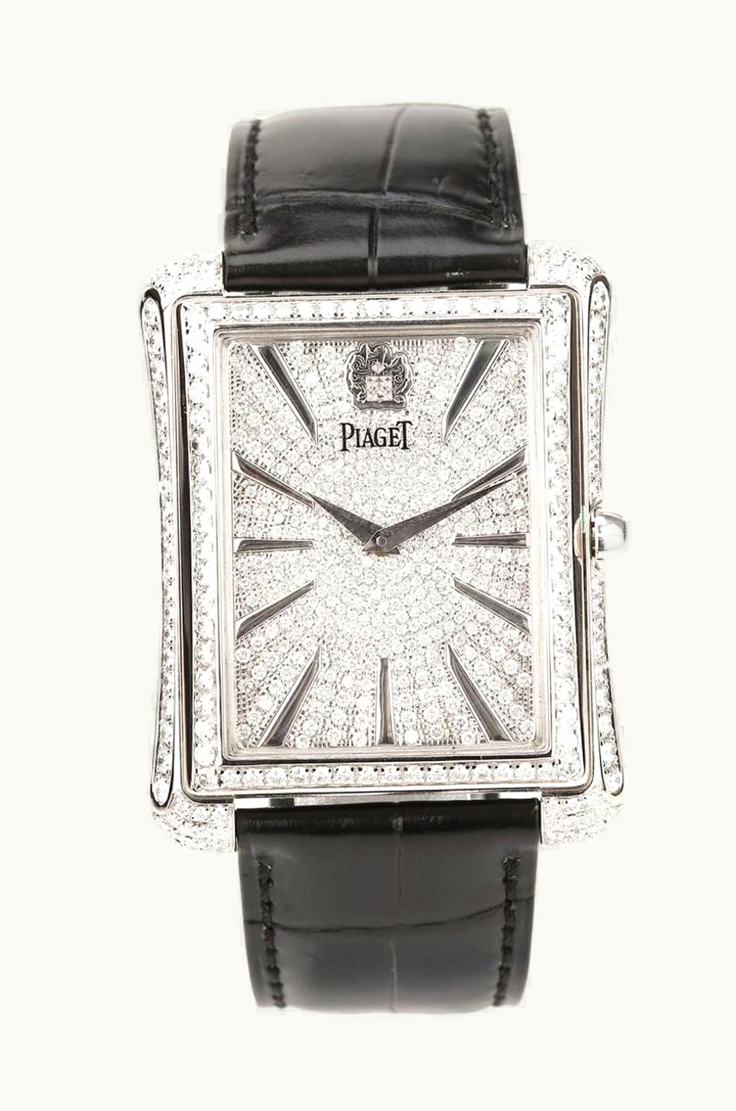 Piaget Emperador Date White Gold