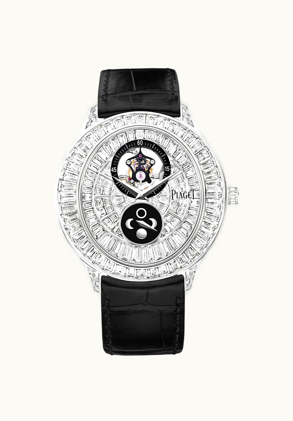 Piaget Polo Tourbillon 44 White Gold Diamond