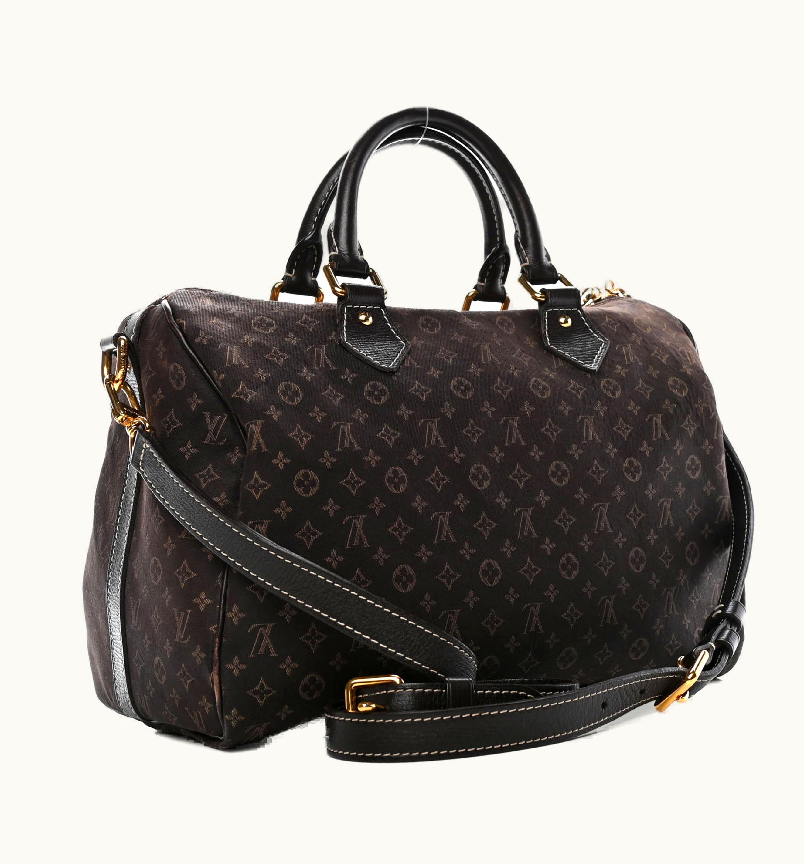 Louis Vuitton Louis Vuitton Speedy Bandoulière Idylle Monogram 30 Fusain