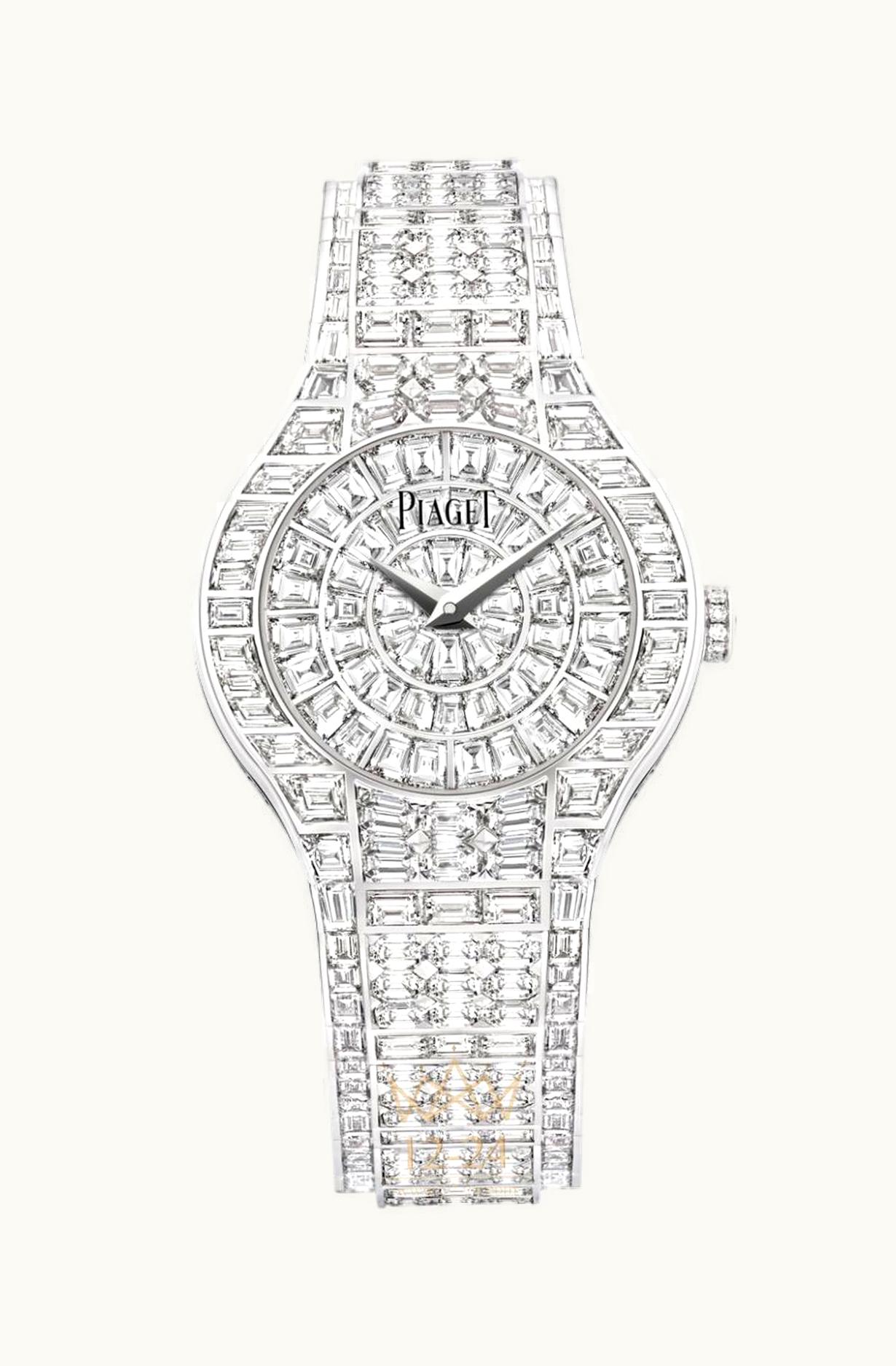 Piaget Polo 29 Quartz White Gold Full Diamond