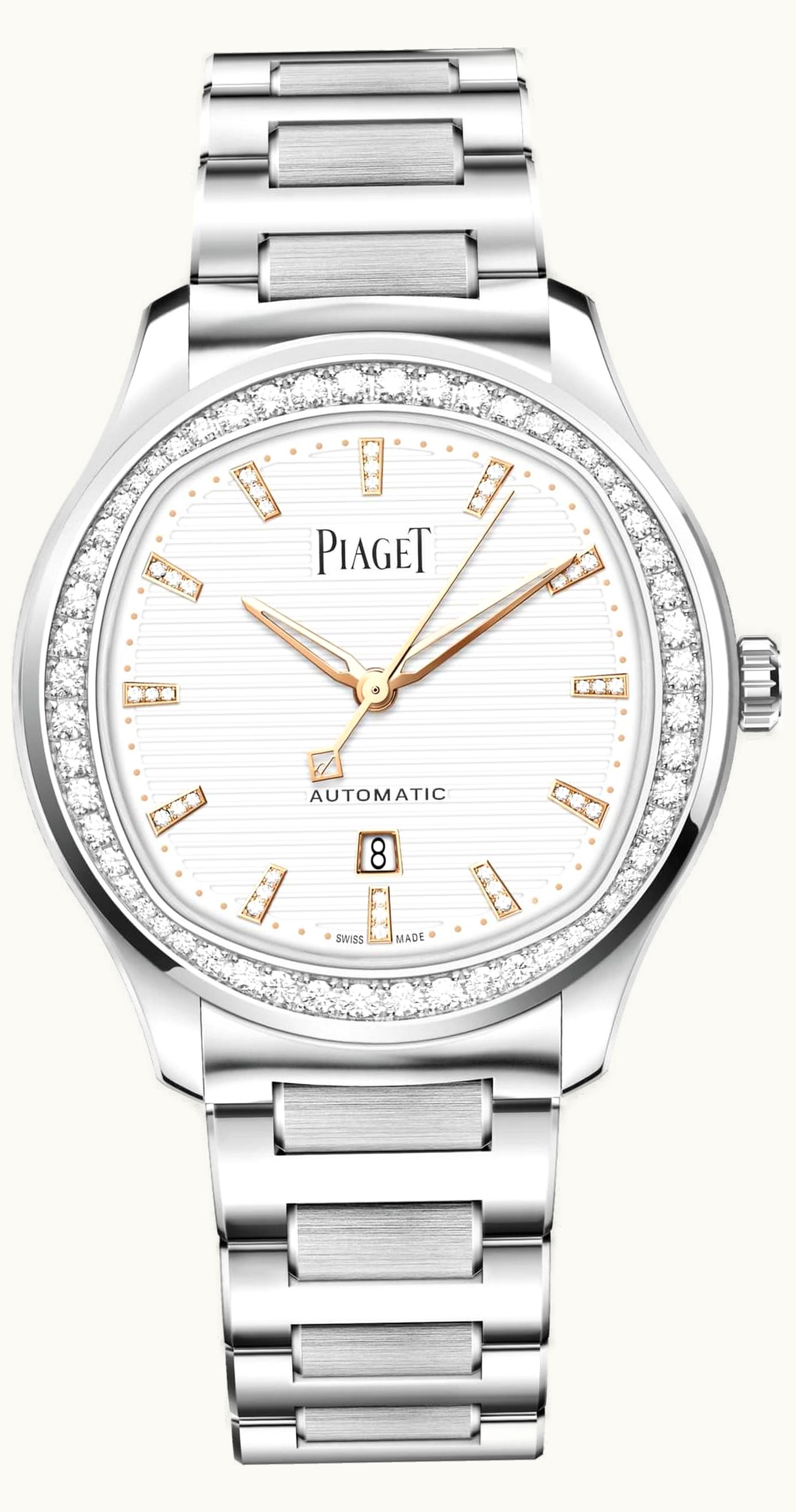 Piaget Polo 32 Quartz White Gold Full Diamond