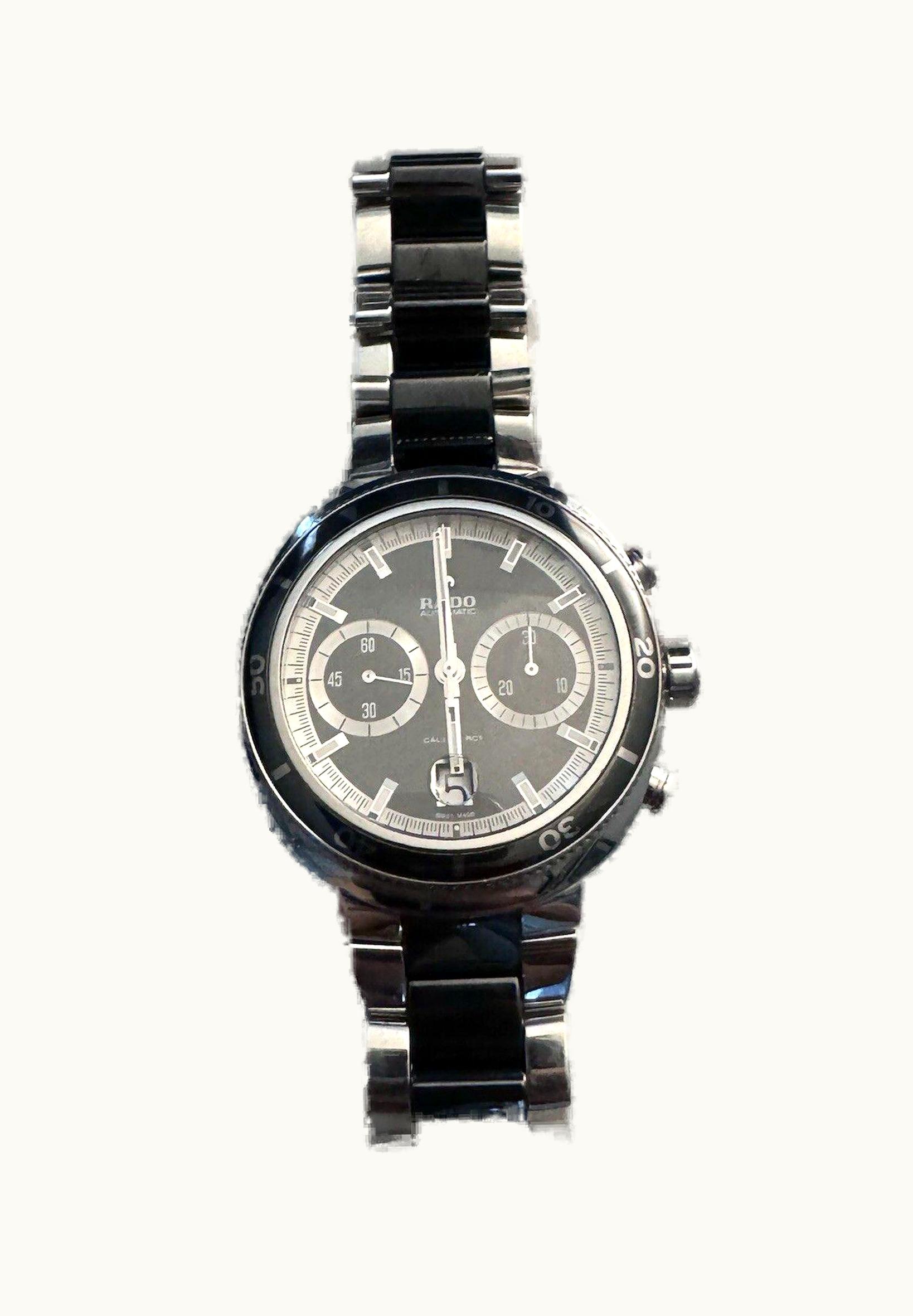 Rado D-Star 200 Chronograph Stainless Steel / Ceramic