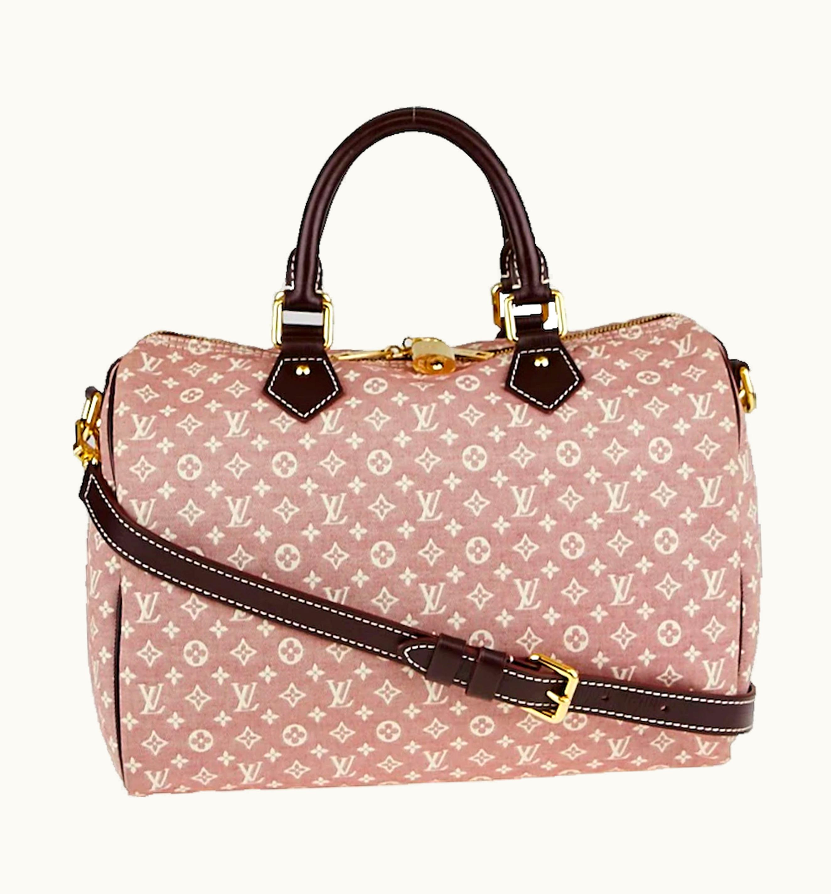 Louis Vuitton Louis Vuitton Speedy Bandouliere Idylle Monogram 30 Sepia
