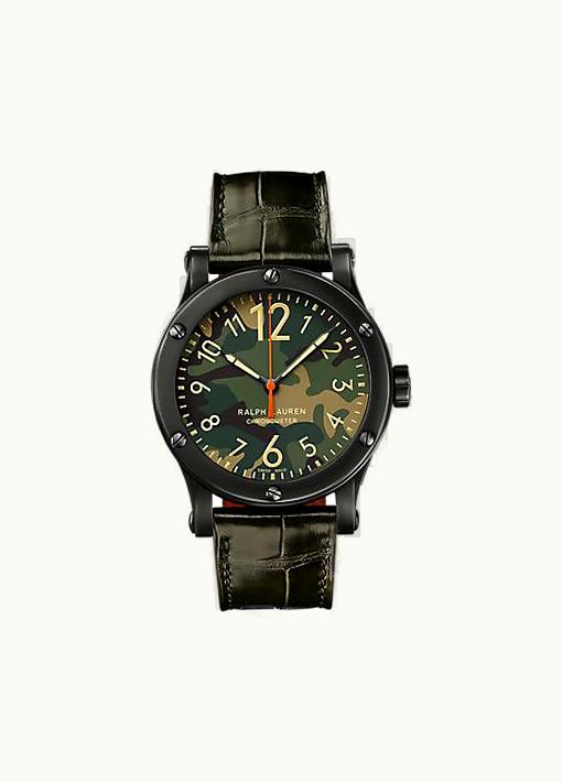 Ralph Lauren Safari 45mm Chronometer Aged Steel / Khaki