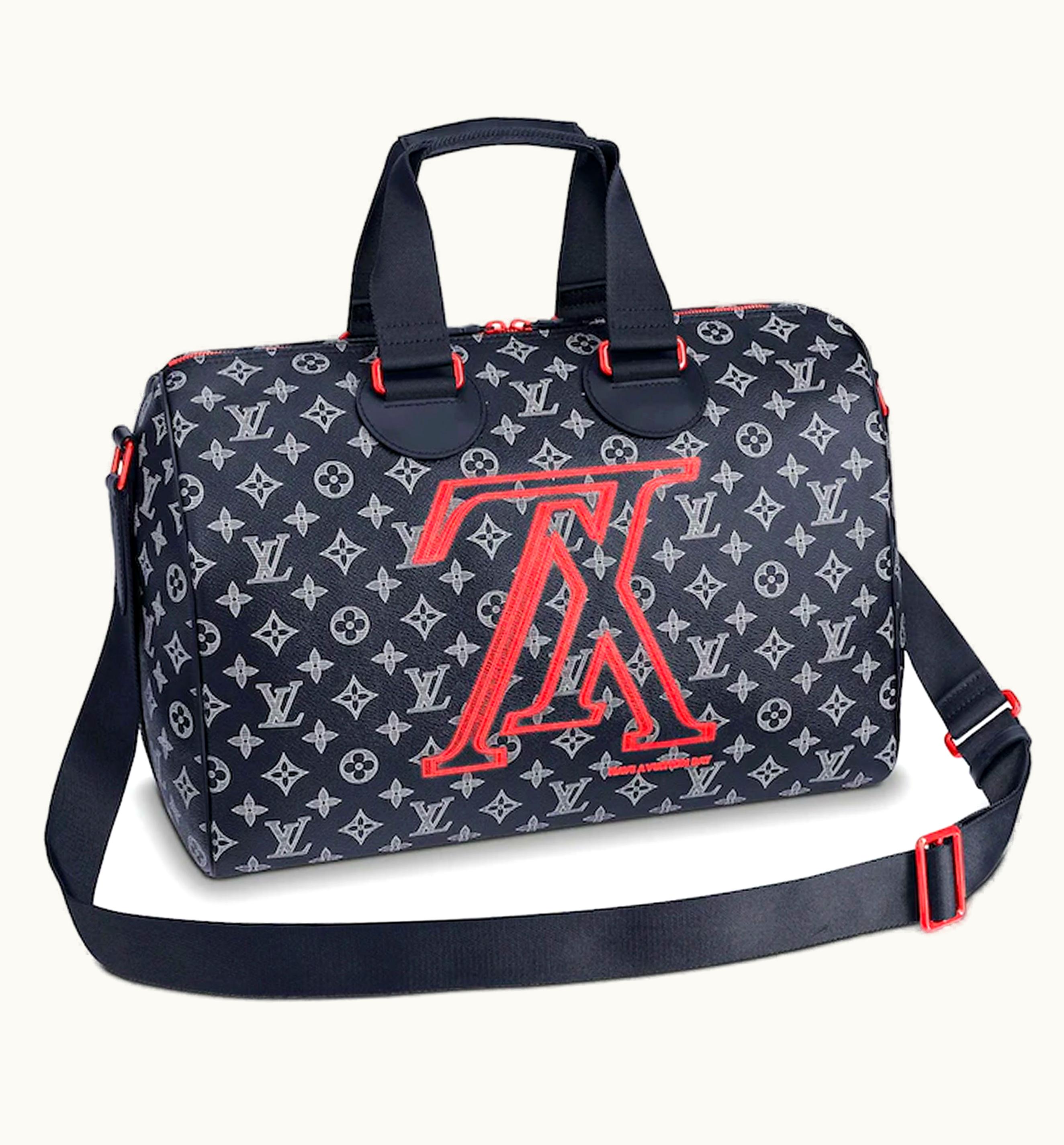 Louis Vuitton Louis Vuitton Speedy Bandouliere Monogram Upside Down Ink 40 Navy