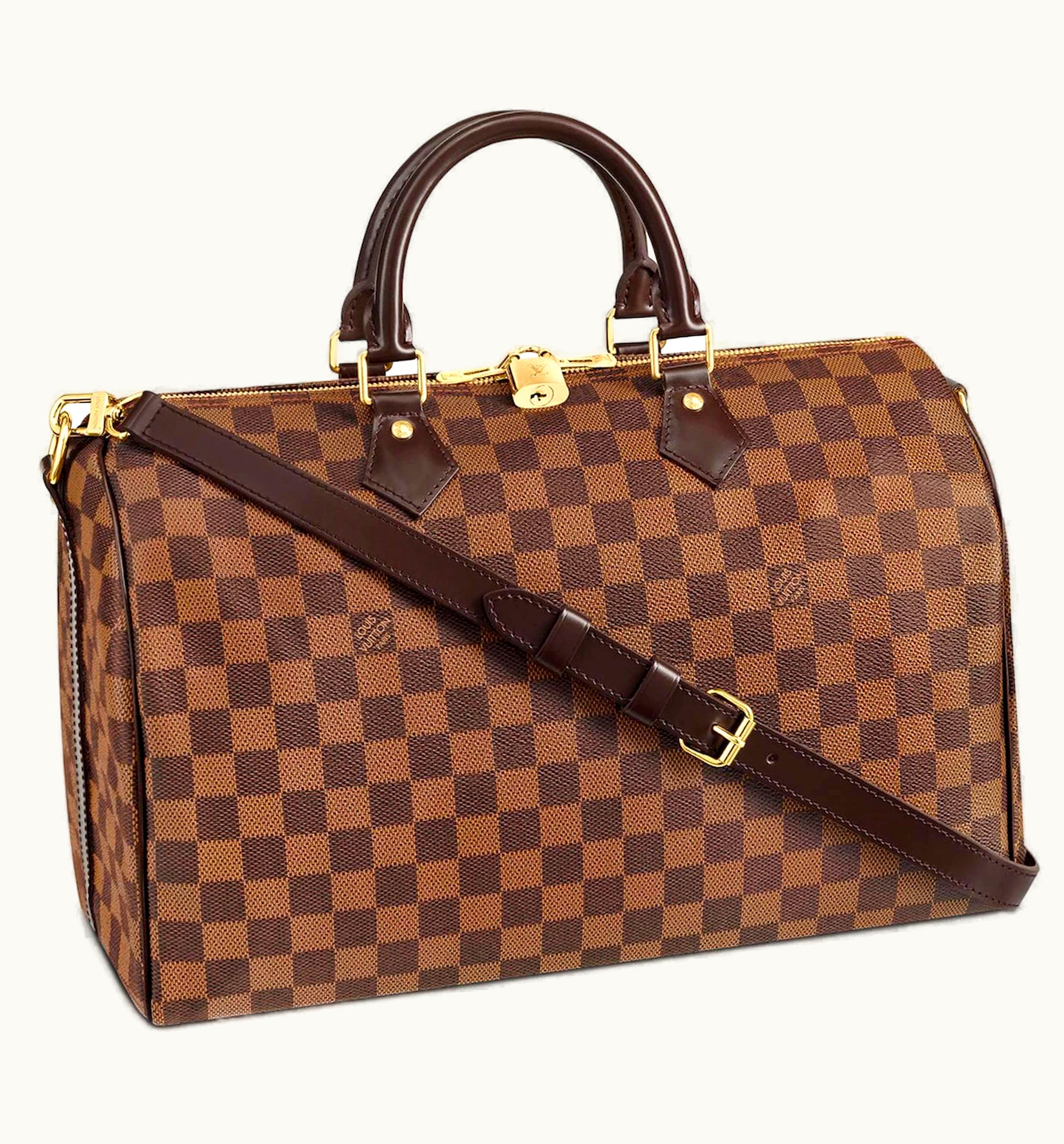 Louis Vuitton Louis Vuitton Speedy Damier Ebene 35 Brown