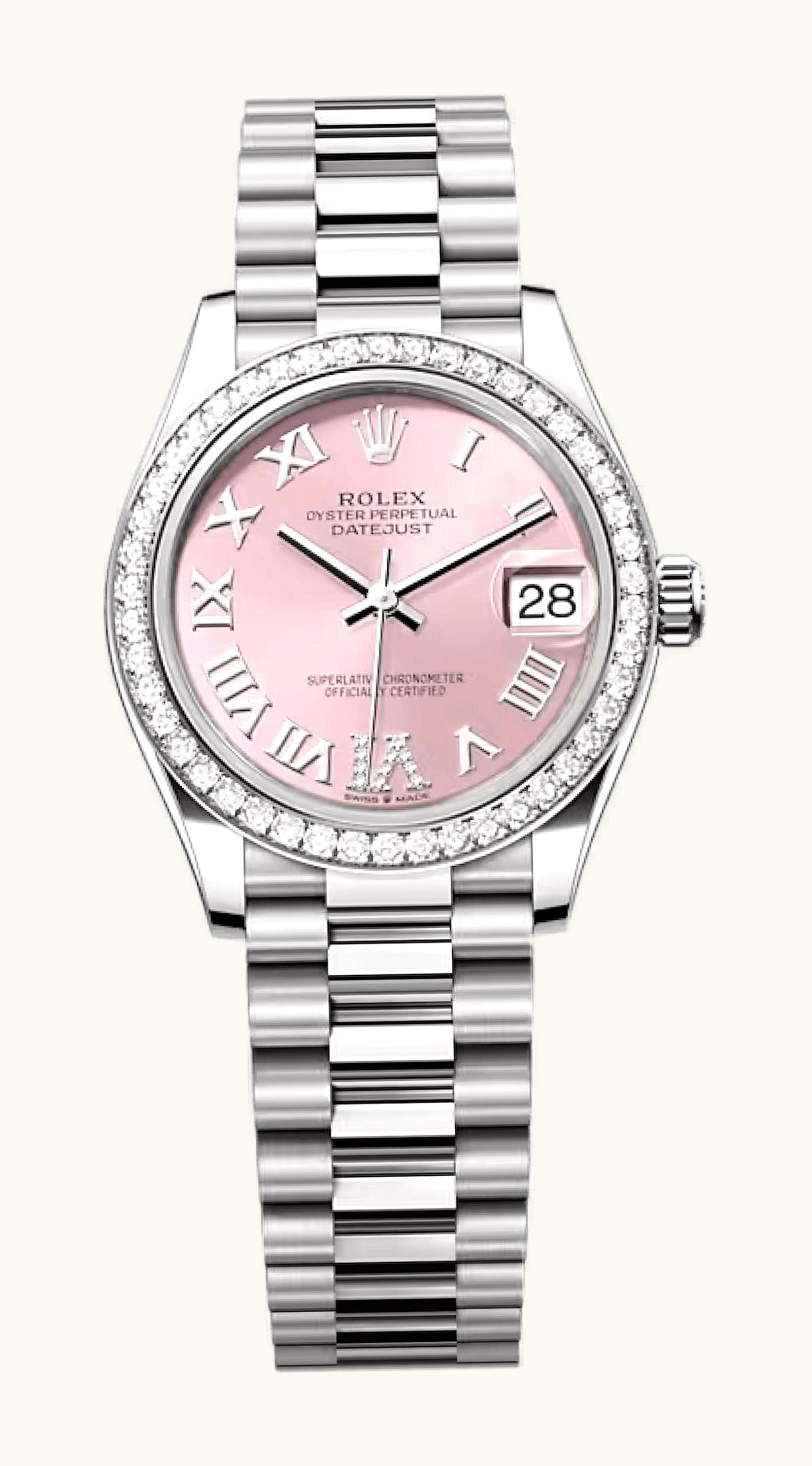 Rolex Datejust 31 Yellow Gold Diamond / Oyster / Champagne Diamond