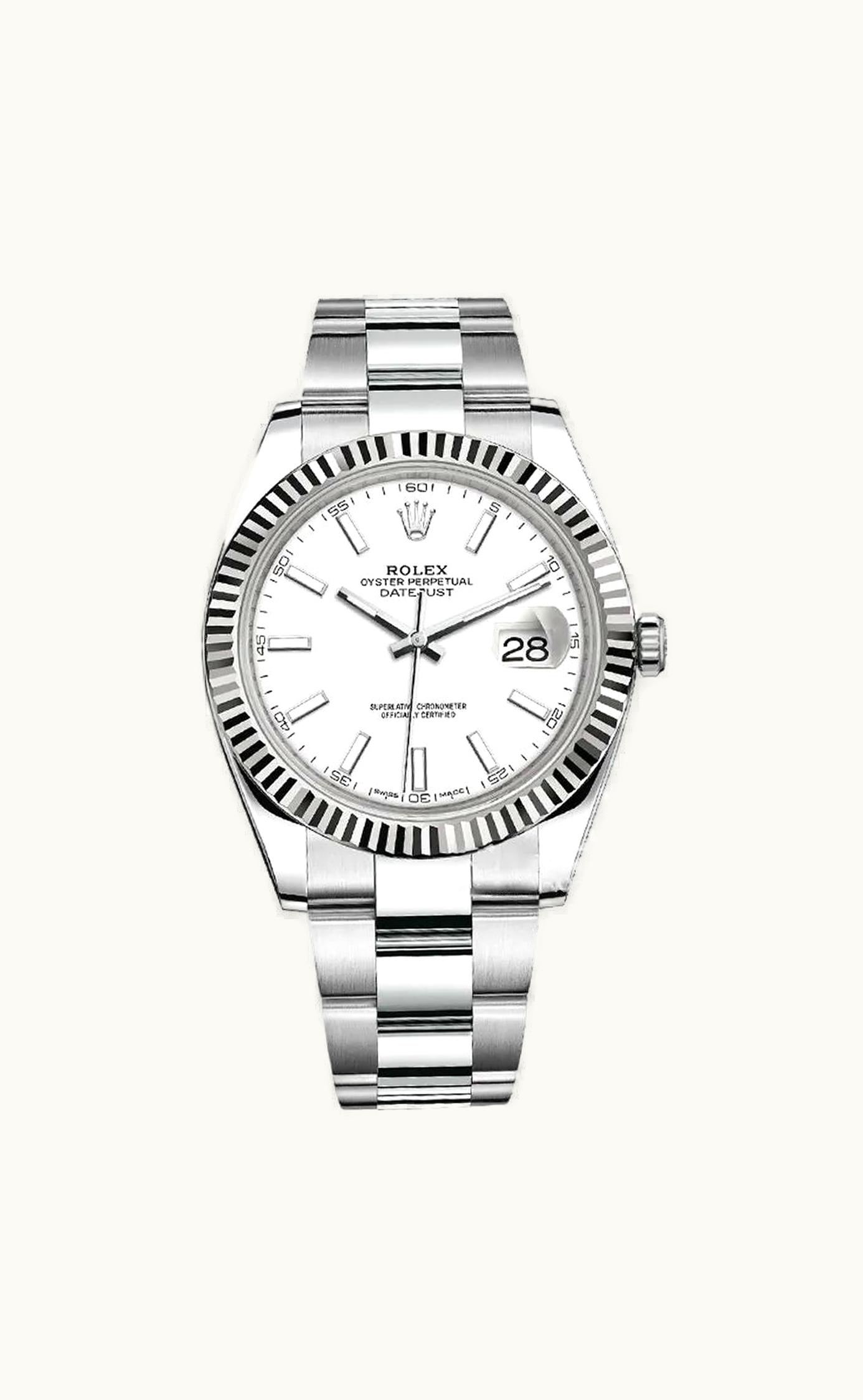 Rolex Datejust 31 Stainless Steel Fluted / Oyster / Pink Roman