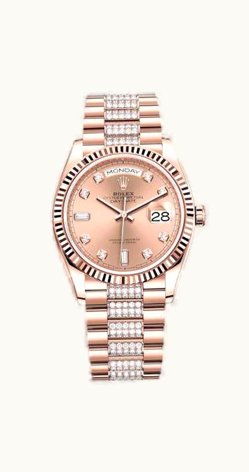 Rolex Datejust 31 Stainless Steel Domed Diamond / Oyster / Silver - Diamond