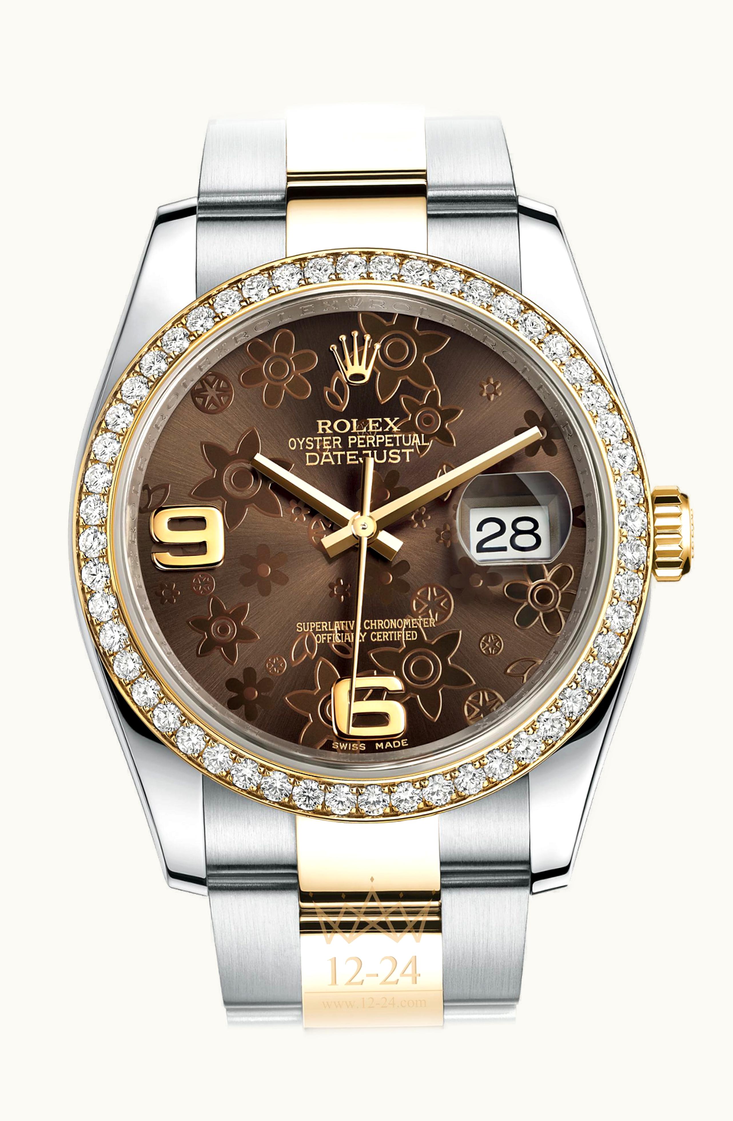Rolex Datejust 36 Rolesor Yellow Diamond / Jubilee / MOP