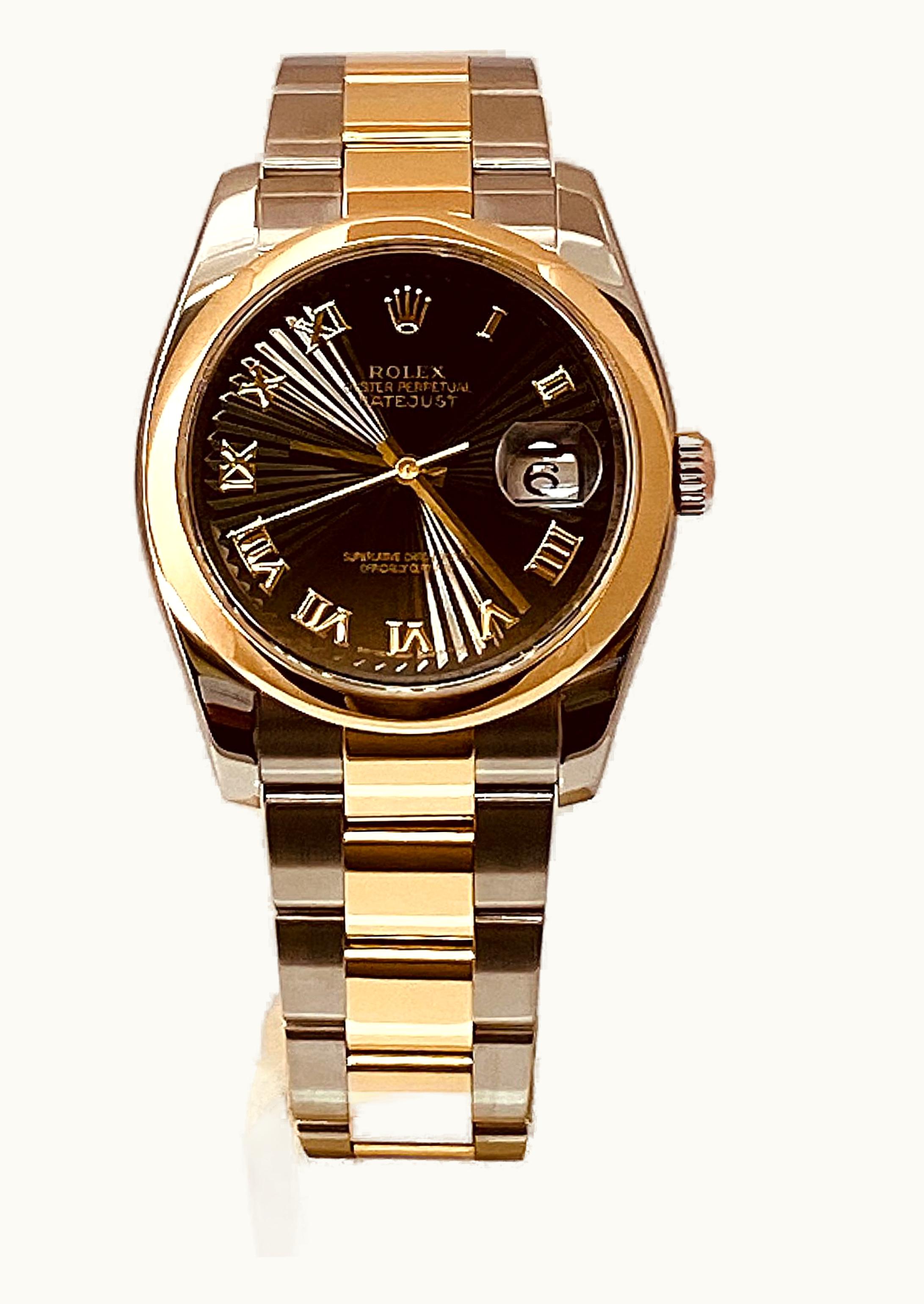 Rolex Datejust 36 Rolesor Yellow Domed / Jubilee / Steel Diamonds