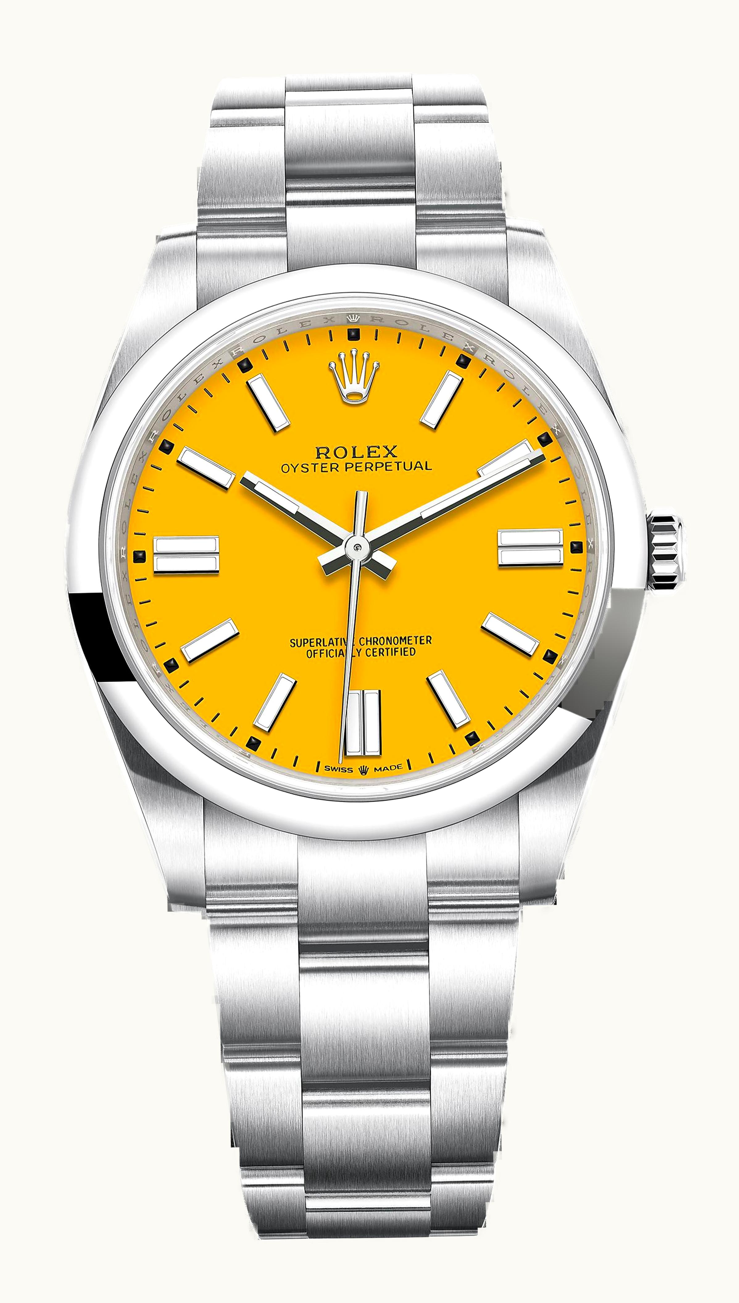 Rolex Datejust 36 Rolesor Yellow Fluted / Jubilee / Silver Diamonds