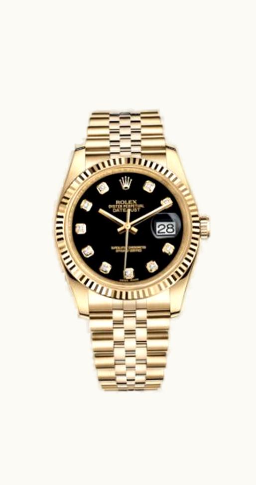 Rolex Datejust 36 Rolesor Everose Domed / Oyster / Black Diamond