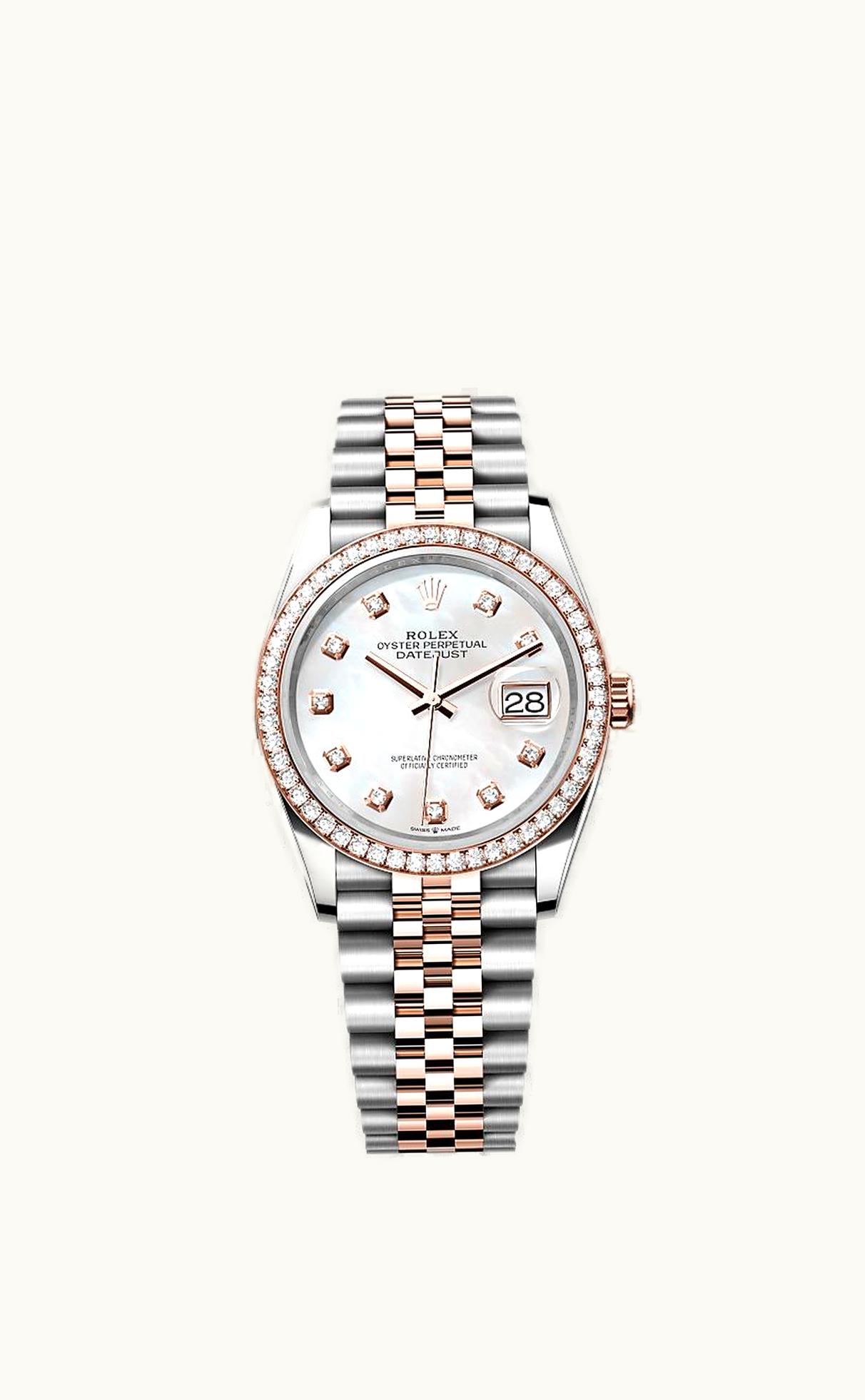 Rolex Datejust 36 Stainless Steel / Everose / Diamond / MOP Diamond / Jubilee