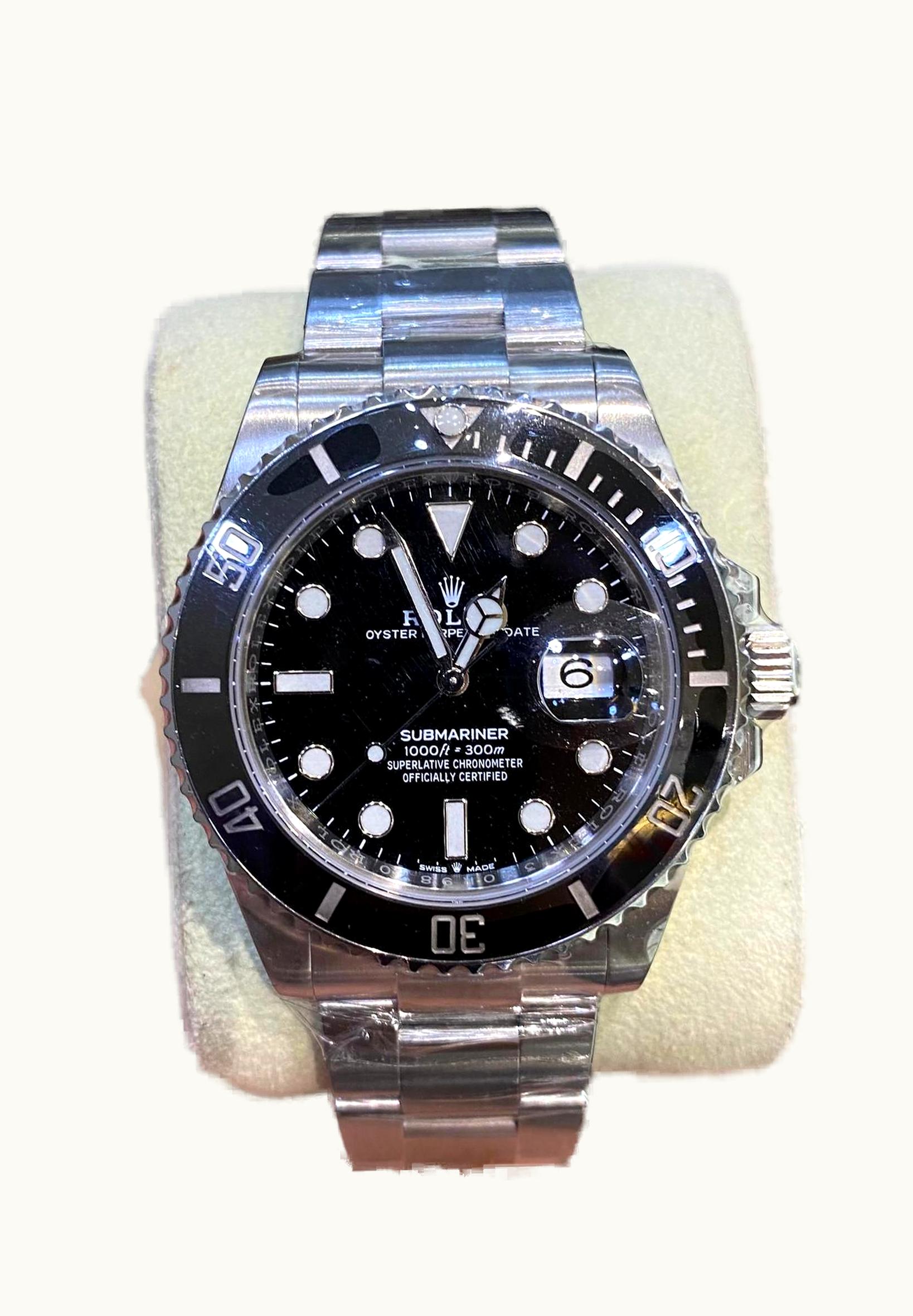 Rolex Datejust 41 Stainless Steel Fluted / Jubilee / Dark Rhodium - Diamond