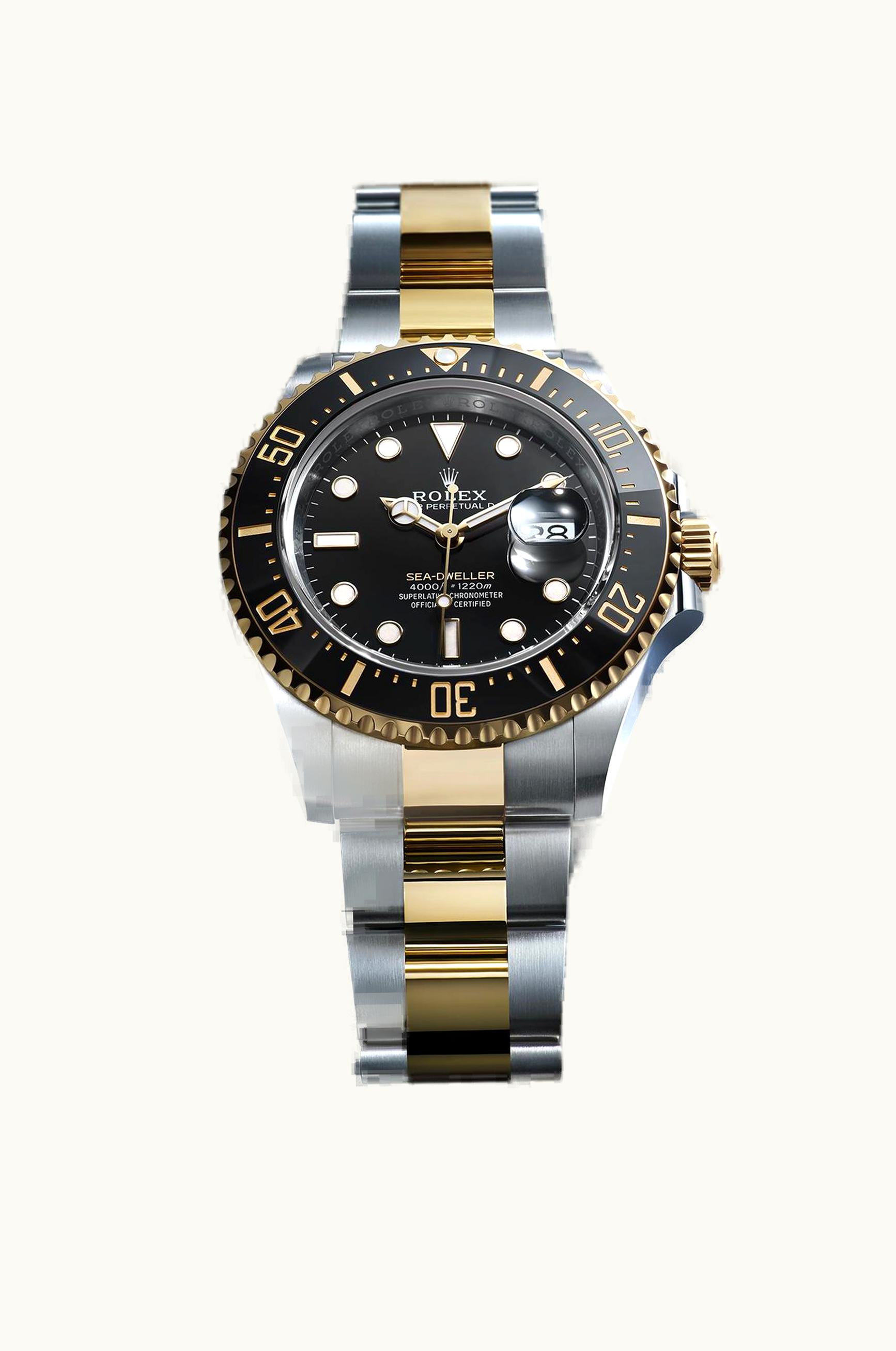 Rolex Datejust 41 Rolesor Yellow Fluted / Jubilee / MOP - Diamond