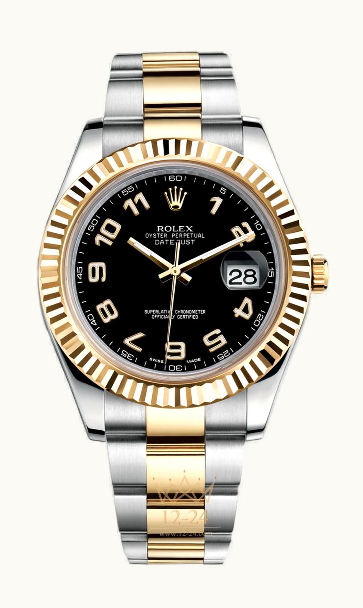 Rolex Datejust II Rolesor Black