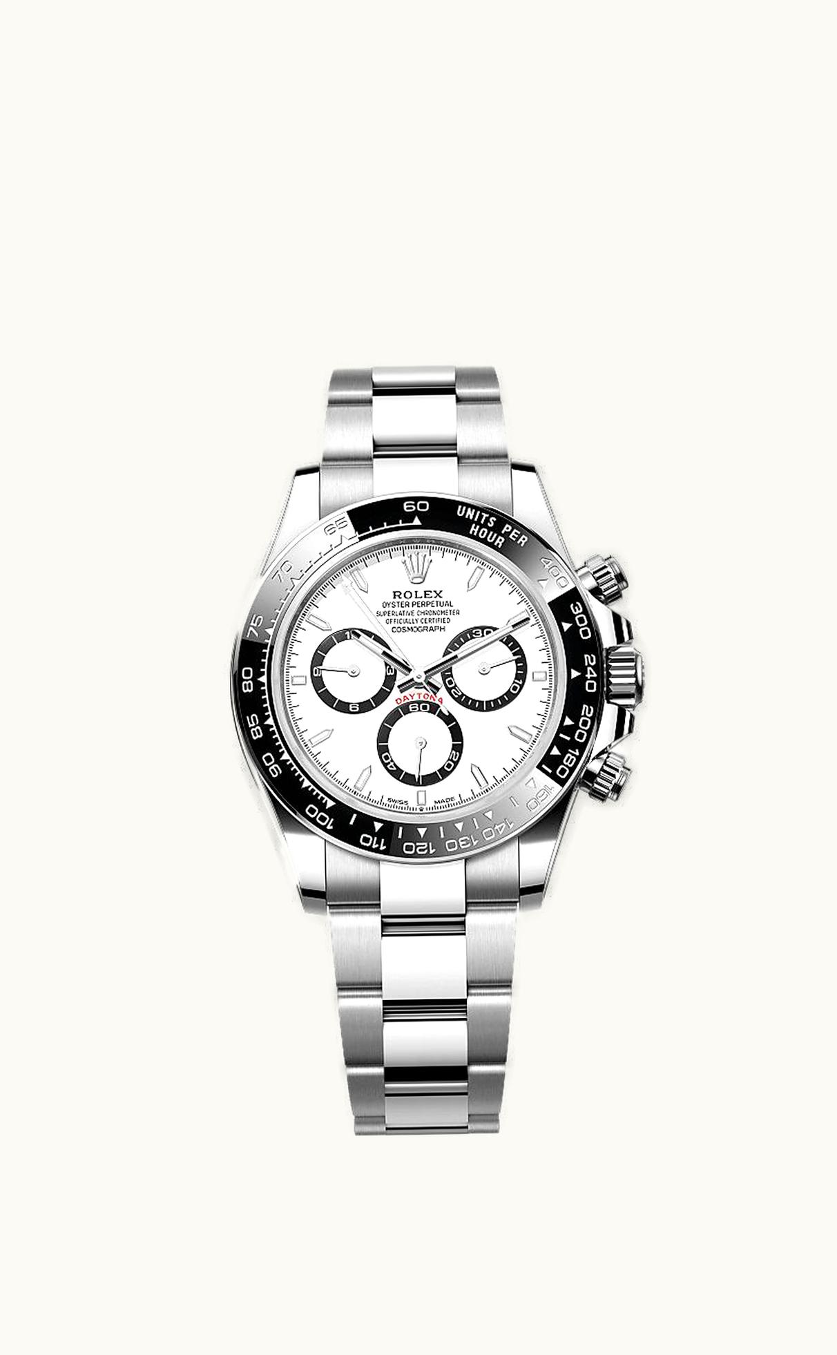 Rolex Cosmograph Daytona Stainless Steel - Cerachrom / White / Oyster 126500LN-0001